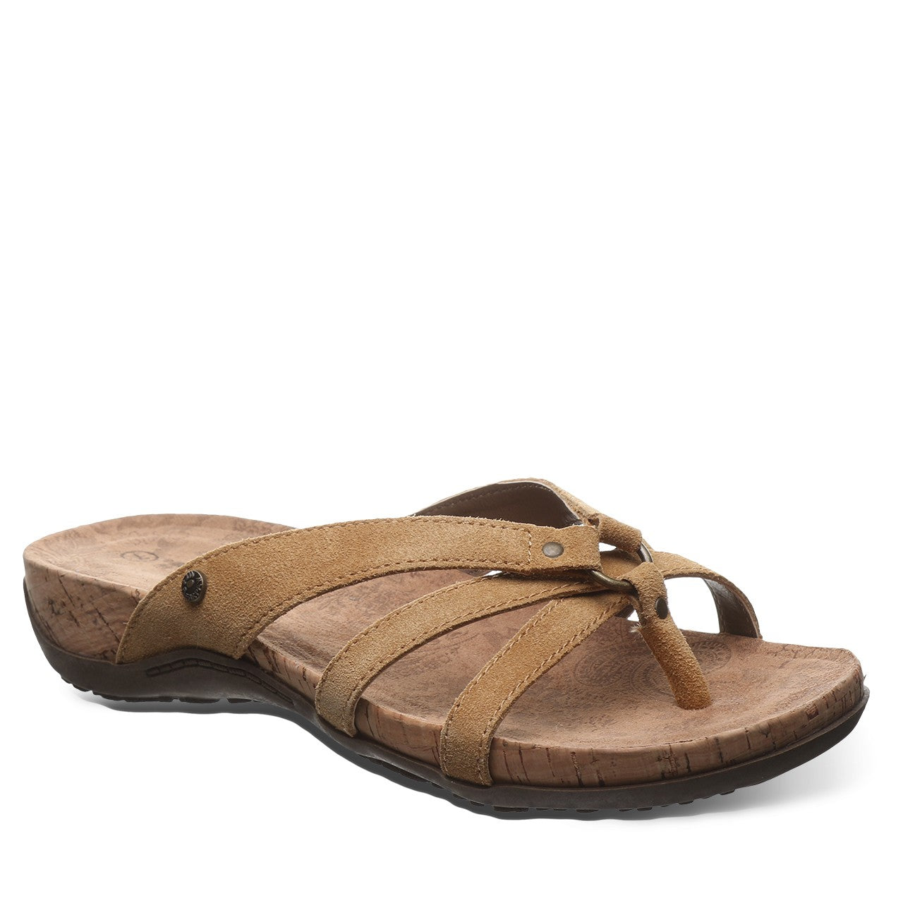 Bearpaw Fawn Women's Sandals - 2609w in Iced Coffee