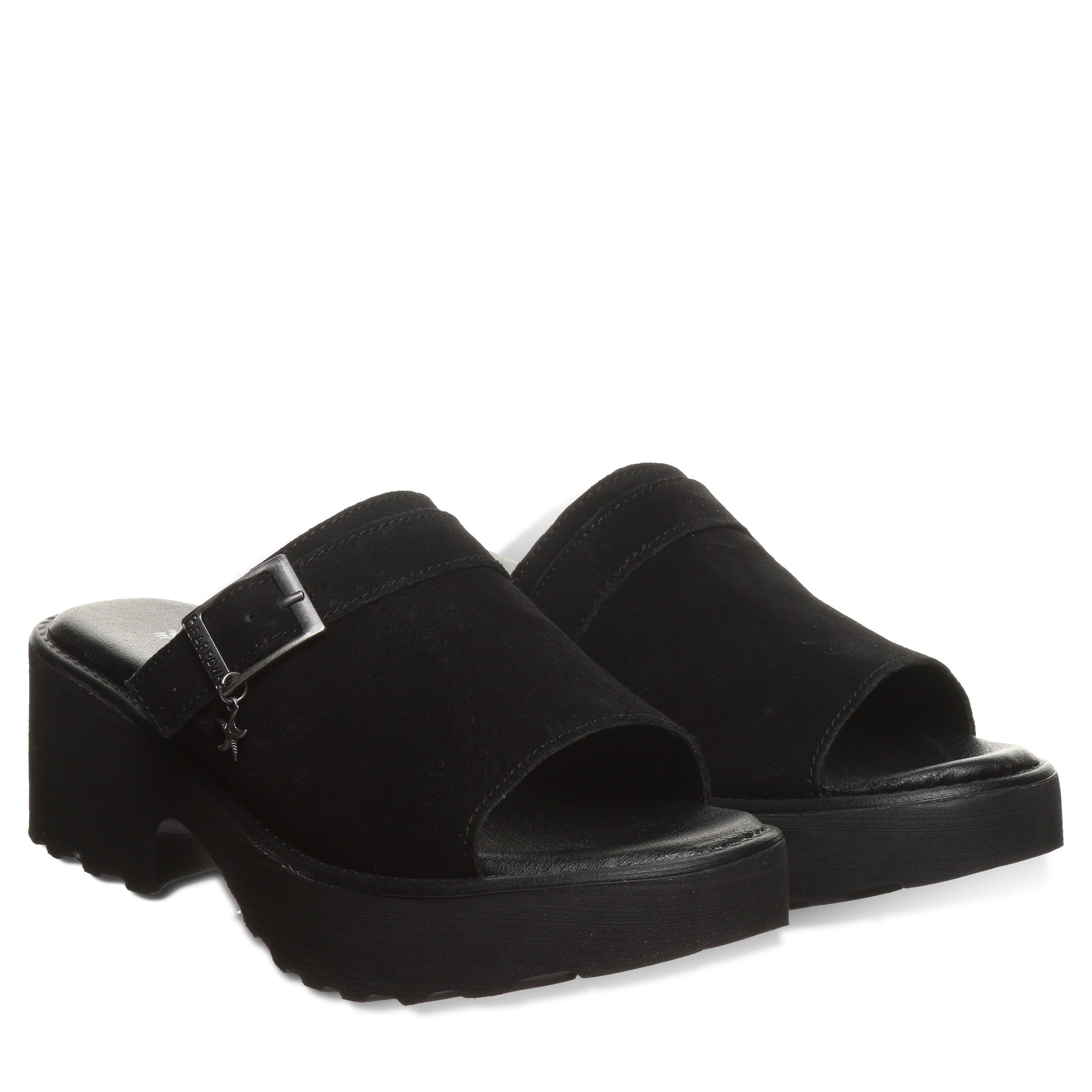 Bearpaw Frances Women's Shoes - 3422W - Black - pair view