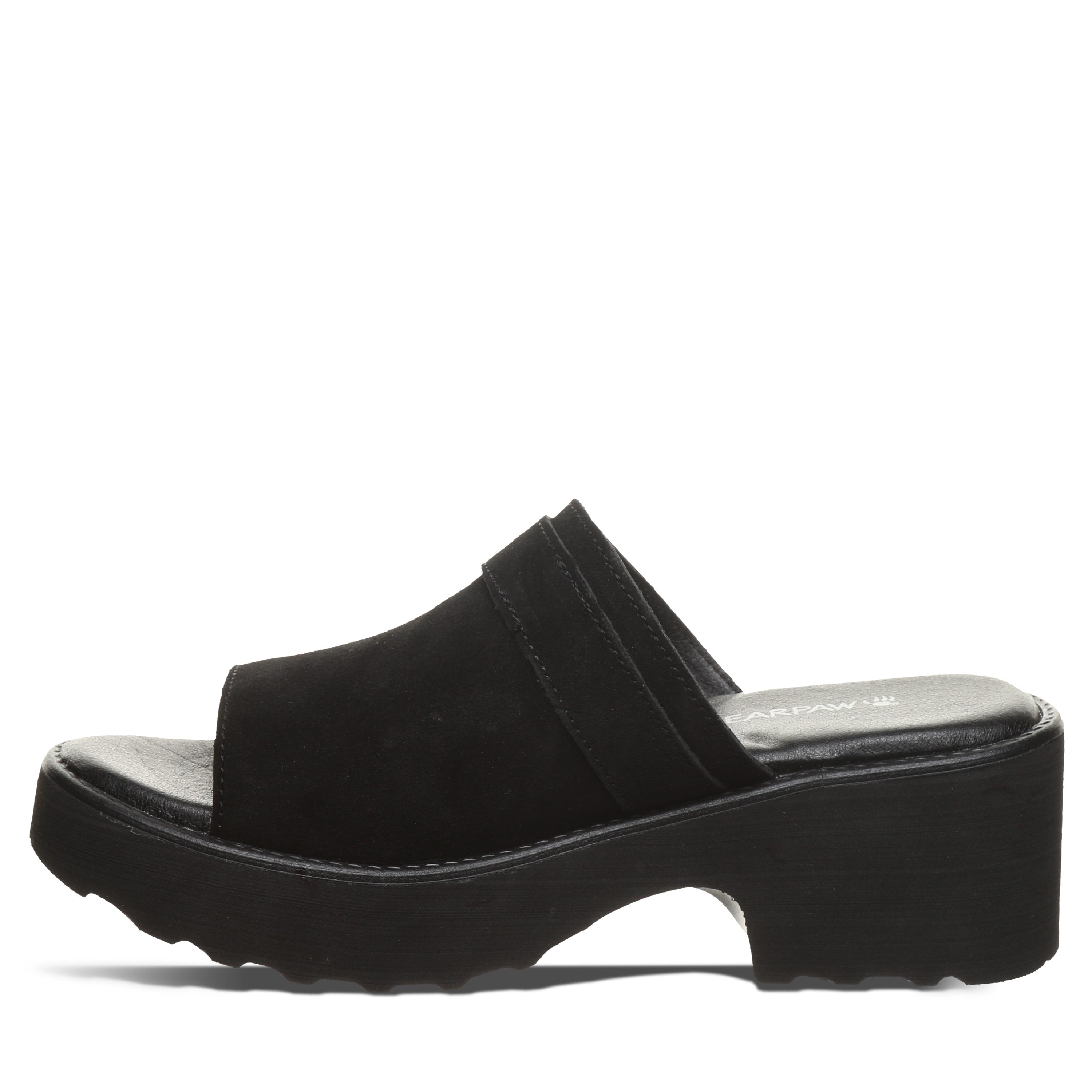 Bearpaw Frances Women's Shoes - 3422W - Black - side view