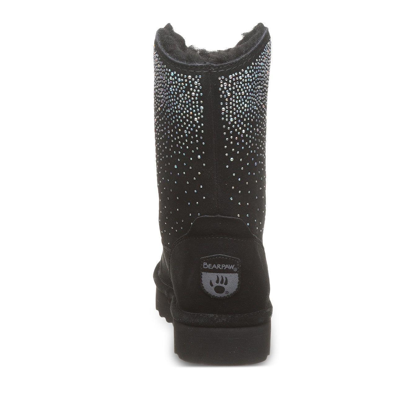Bearpaw GLAM PLATFORM LO Women's Boots - 3118W - Black - back view