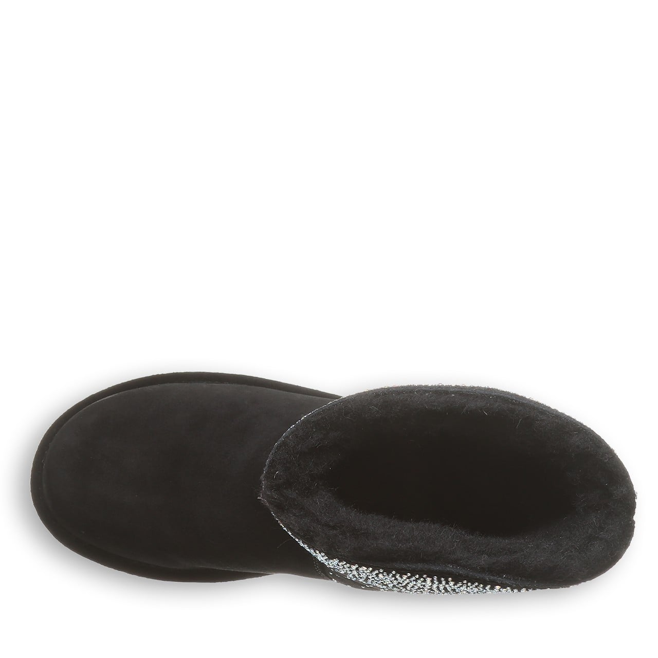 Bearpaw GLAM PLATFORM LO Women's Boots - 3118W - Black - top view