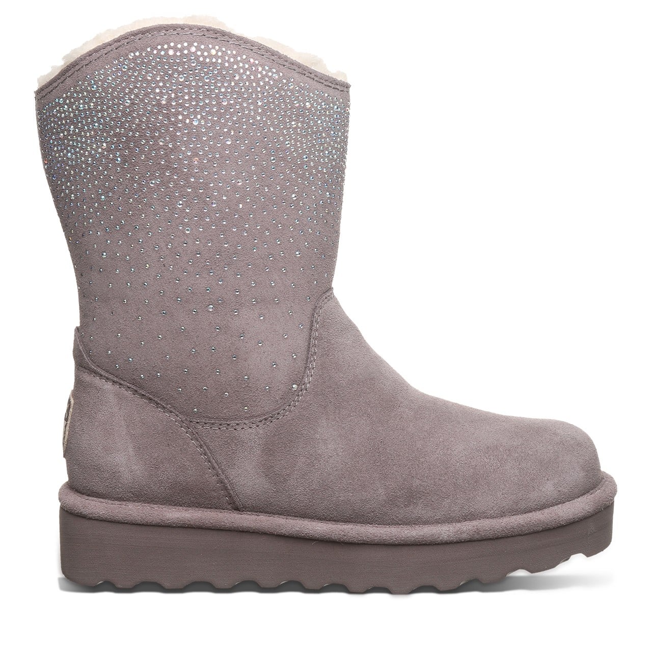 Bearpaw GLAM PLATFORM LO Women's Boots - 3118W - Cinder - side view 2