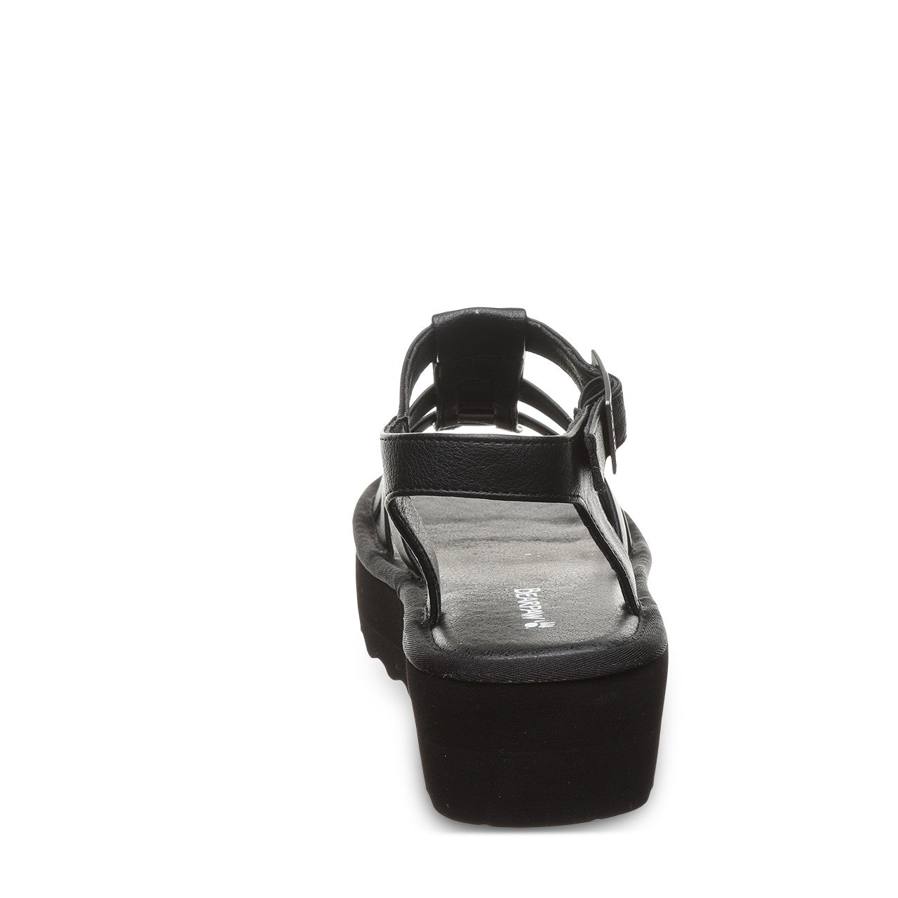 Bearpaw HIGH SEAS Women's Sandals - 3255W - Black - back view
