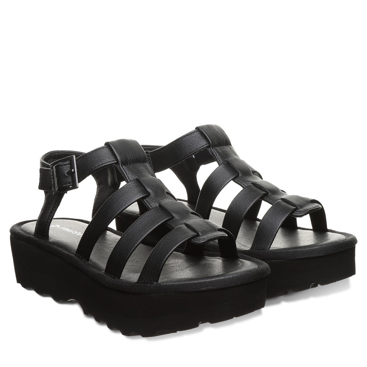 Bearpaw HIGH SEAS Women's Sandals - 3255W - Black - pair view