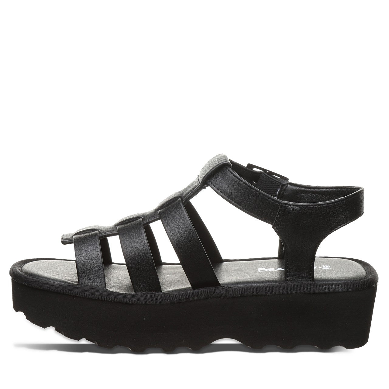 Bearpaw HIGH SEAS Women's Sandals - 3255W - Black - side view