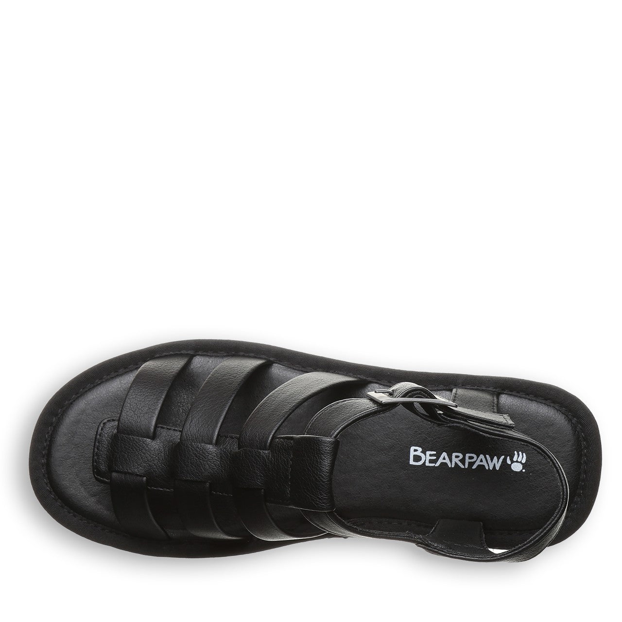 Bearpaw HIGH SEAS Women's Sandals - 3255W - Black - top view