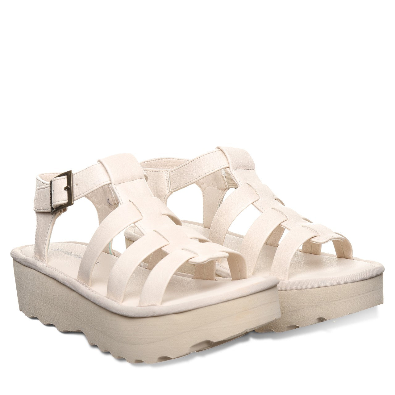 Bearpaw HIGH SEAS Women's Sandals - 3255W - Bone - pair view