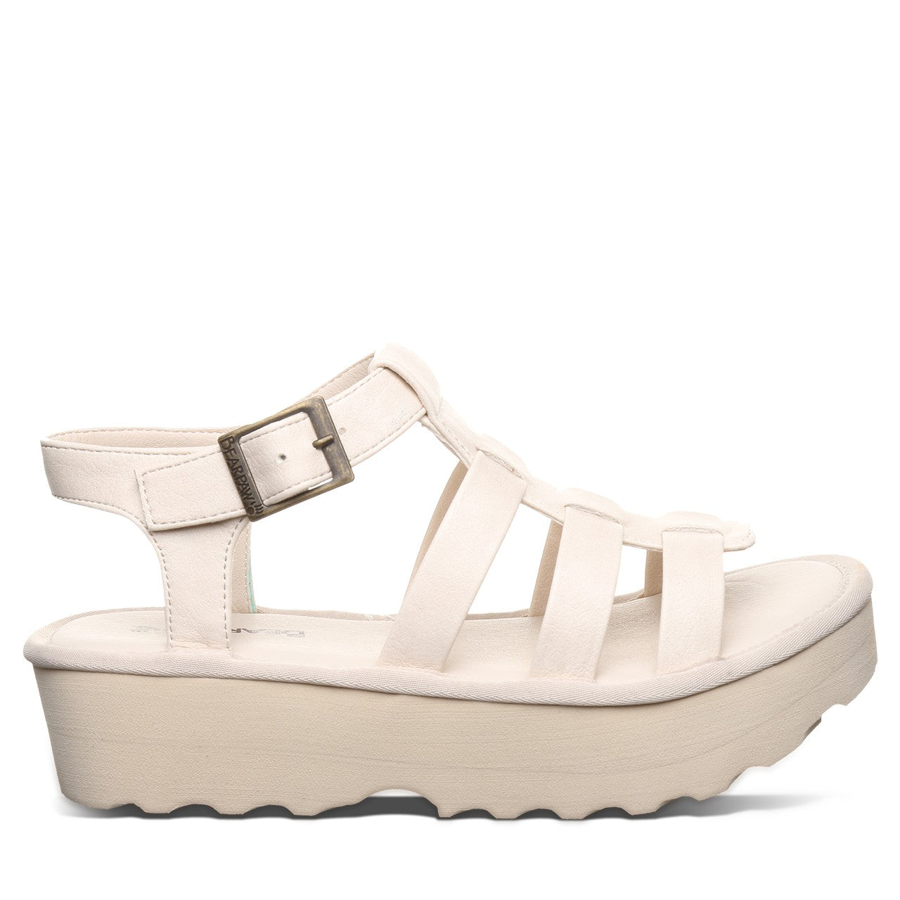 Bearpaw HIGH SEAS Women's Sandals - 3255W - Bone - side view 2