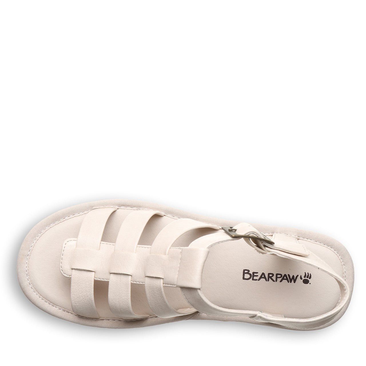 Bearpaw HIGH SEAS Women's Sandals - 3255W - Bone - top view
