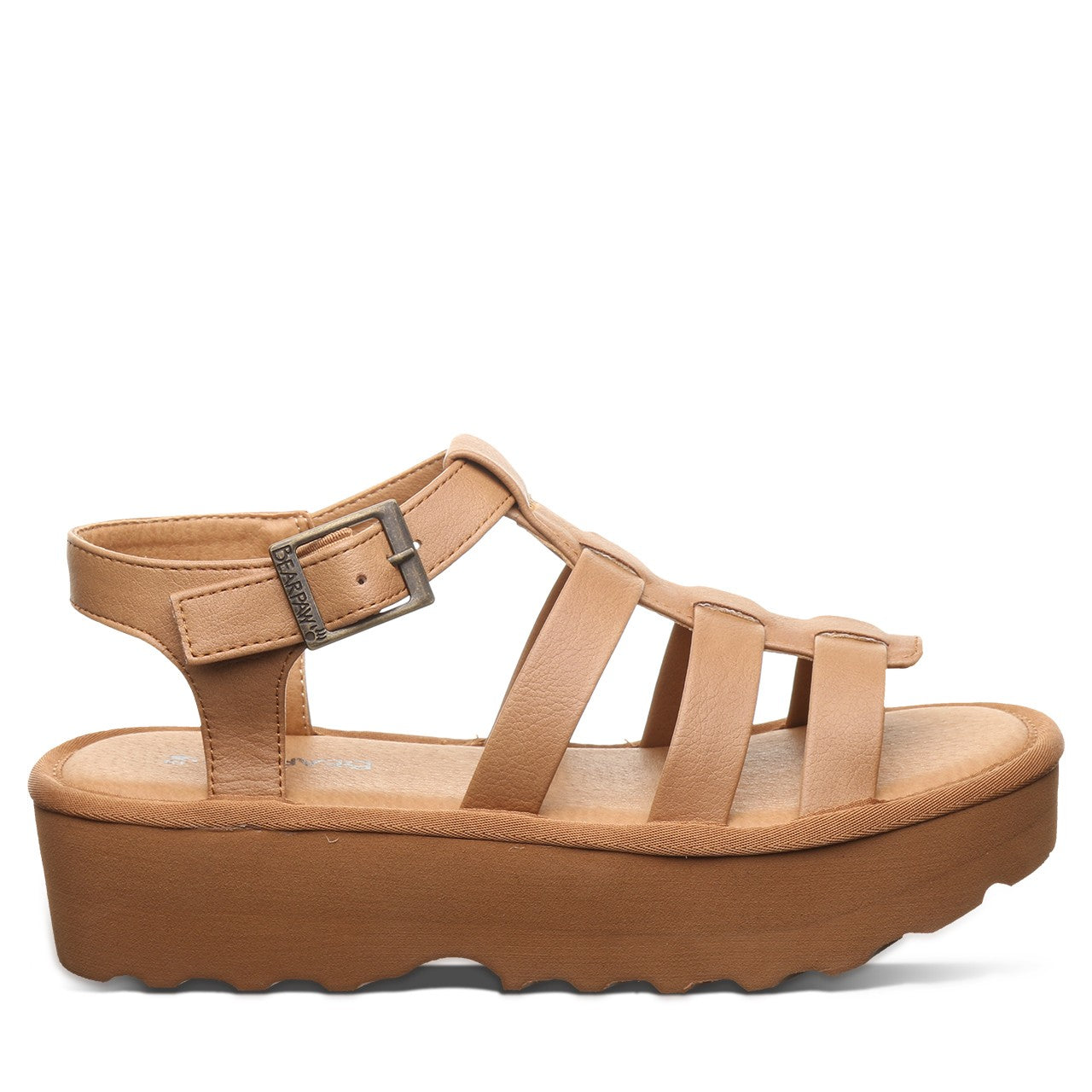 Bearpaw HIGH SEAS Women's Sandals - 3255W - Iced Coffee - side view 2