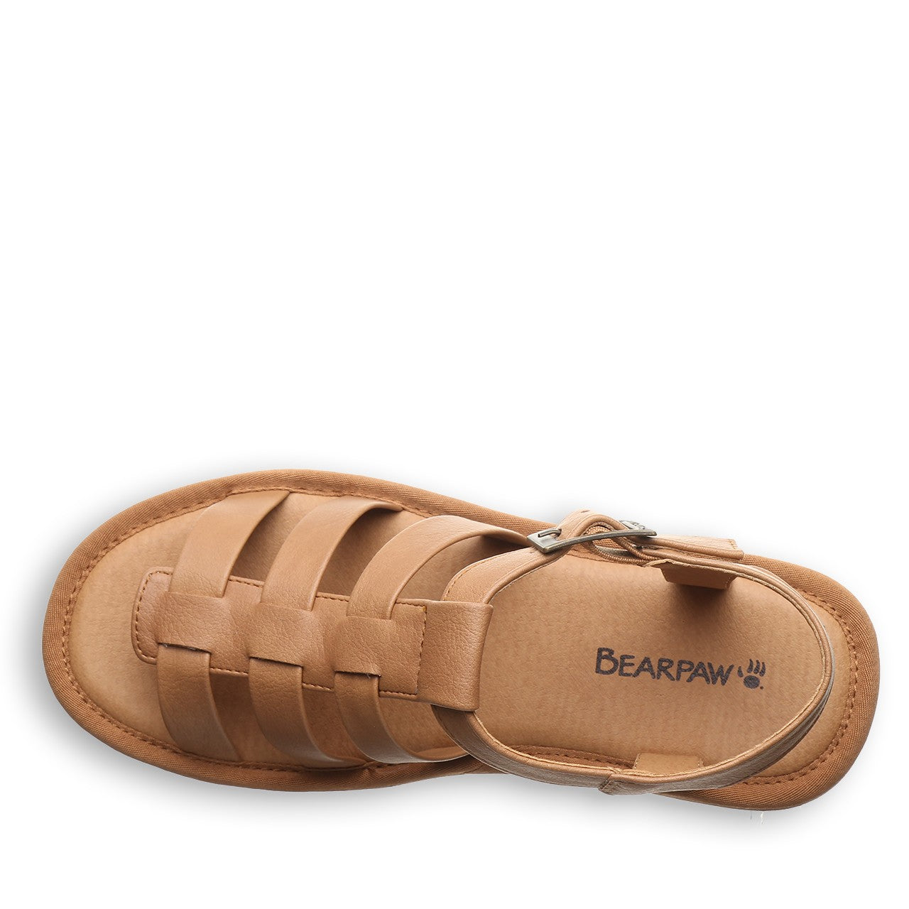 Bearpaw HIGH SEAS Women's Sandals - 3255W - Iced Coffee - top view