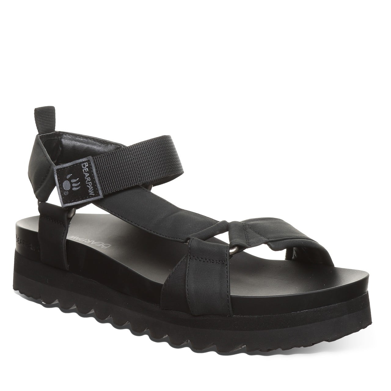 Bearpaw Hydra Women's Sandals - 3261w Comfortable Adventure Sandals in Black