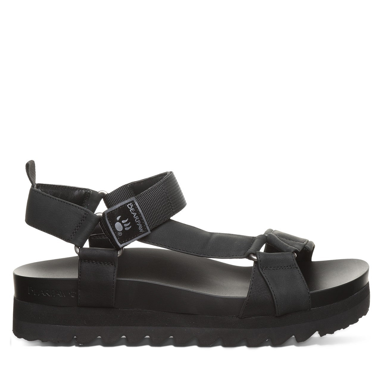 Bearpaw HYDRA Women's Sandals - 3261W - Black - side view 2