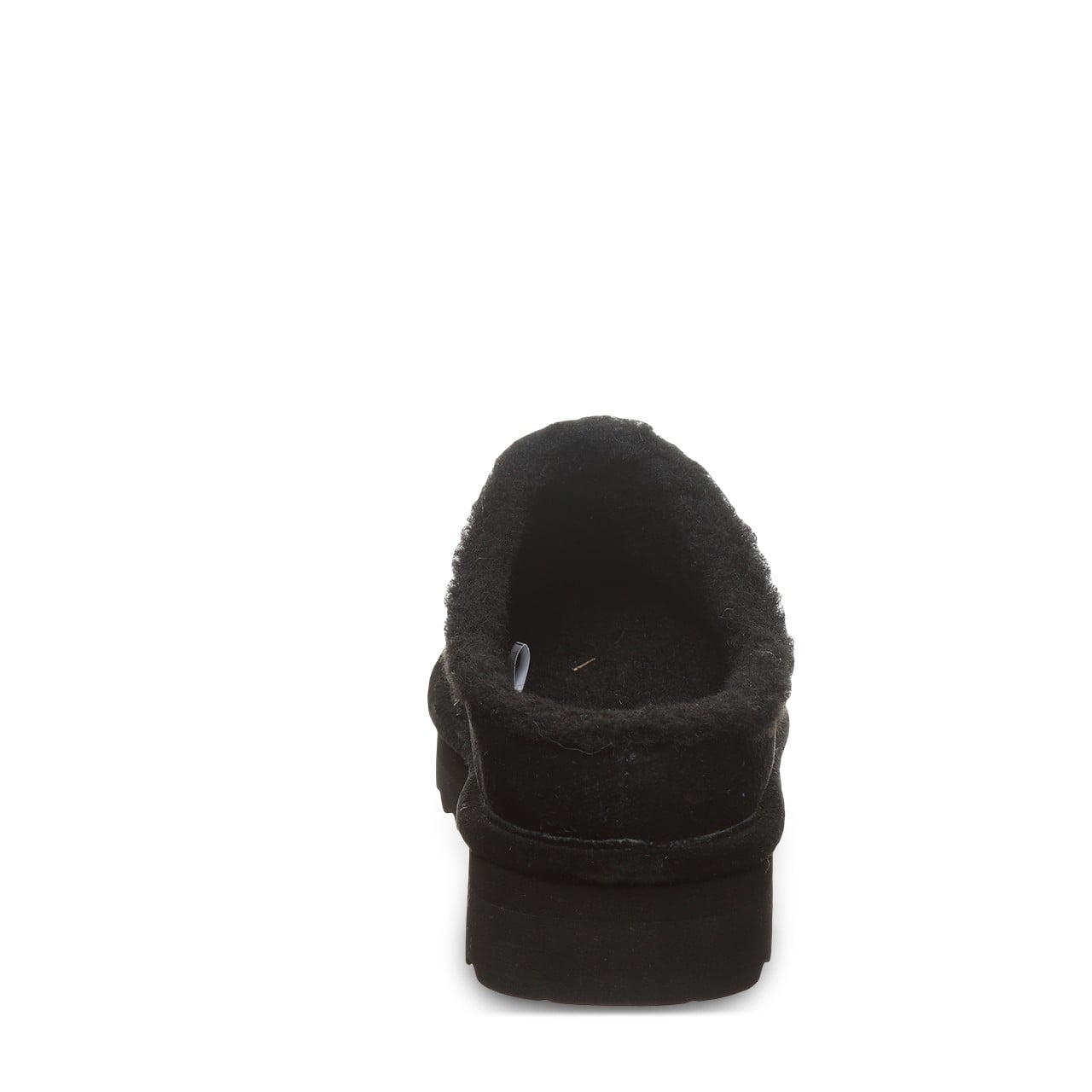 Bearpaw IZZY PLATFORM LO Women's Slippers - 3323W - Black - back view