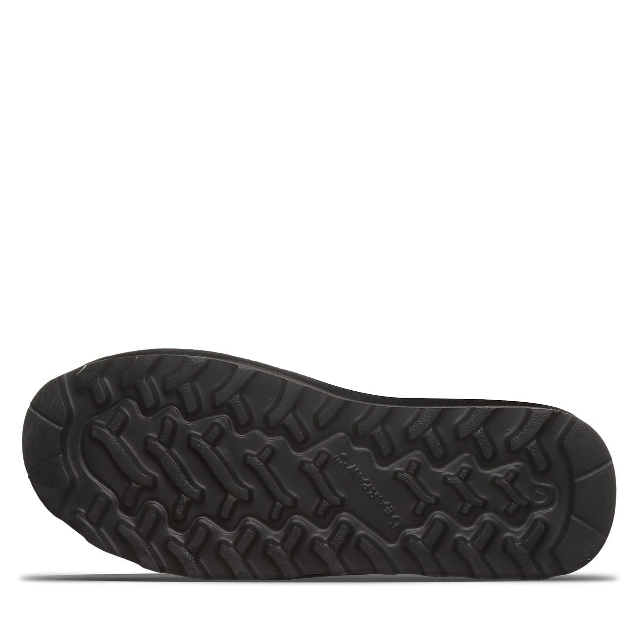 Bearpaw IZZY PLATFORM LO Women's Slippers - 3323W - Black - bottom view