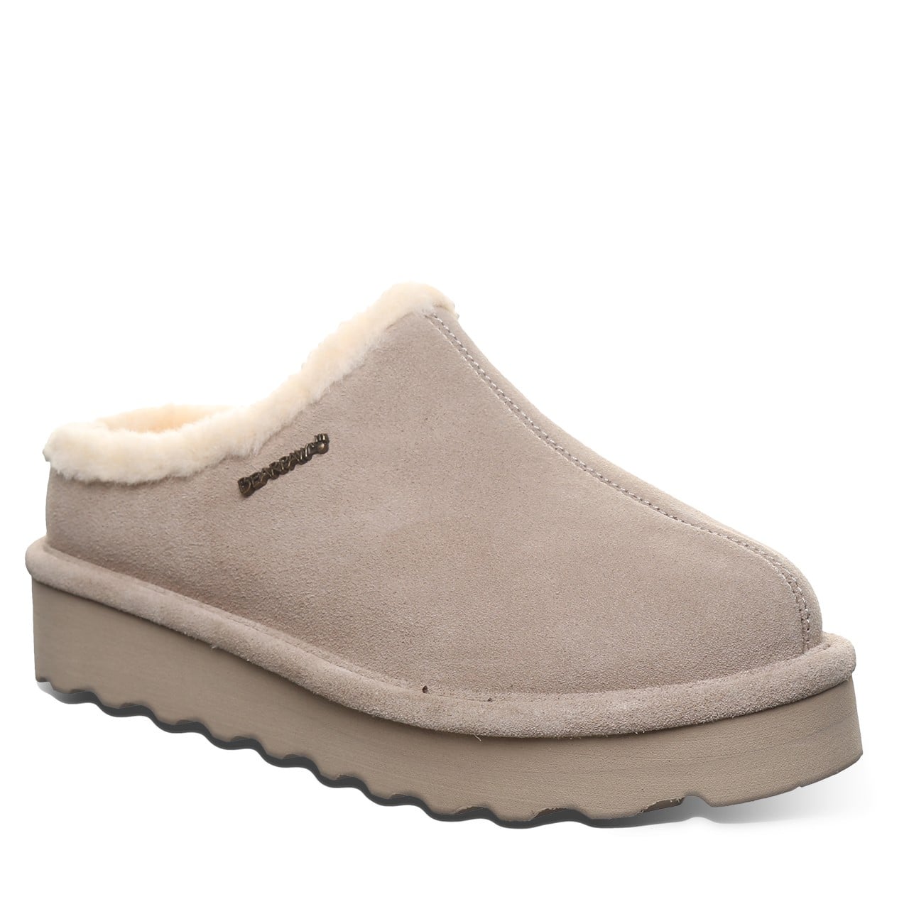 Bearpaw IZZY PLATFORM LO Women's Slippers - 3323W - Mushroom - angle main