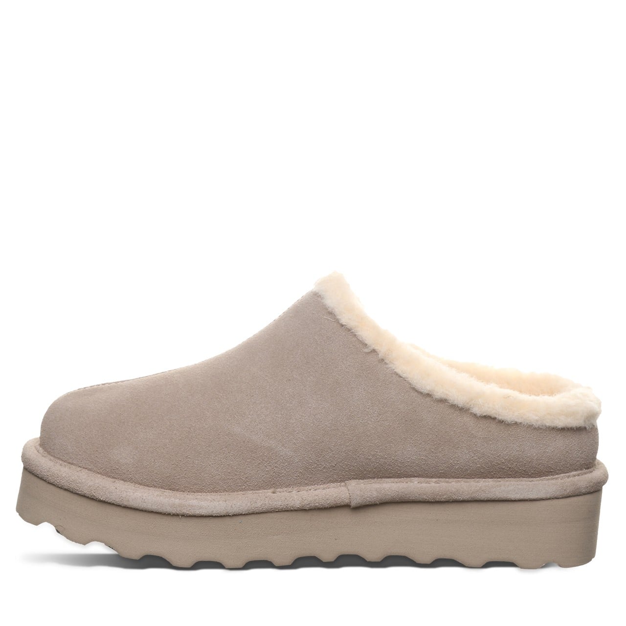 Bearpaw IZZY PLATFORM LO Women's Slippers - 3323W - Mushroom - side view