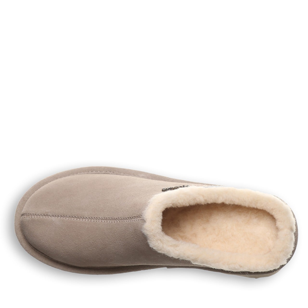 Bearpaw IZZY PLATFORM LO Women's Slippers - 3323W - Mushroom - top view