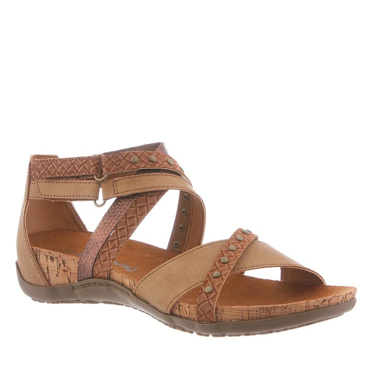 Bearpaw Julianna Ii Cushioned Comfort Women's Sandals in Tan