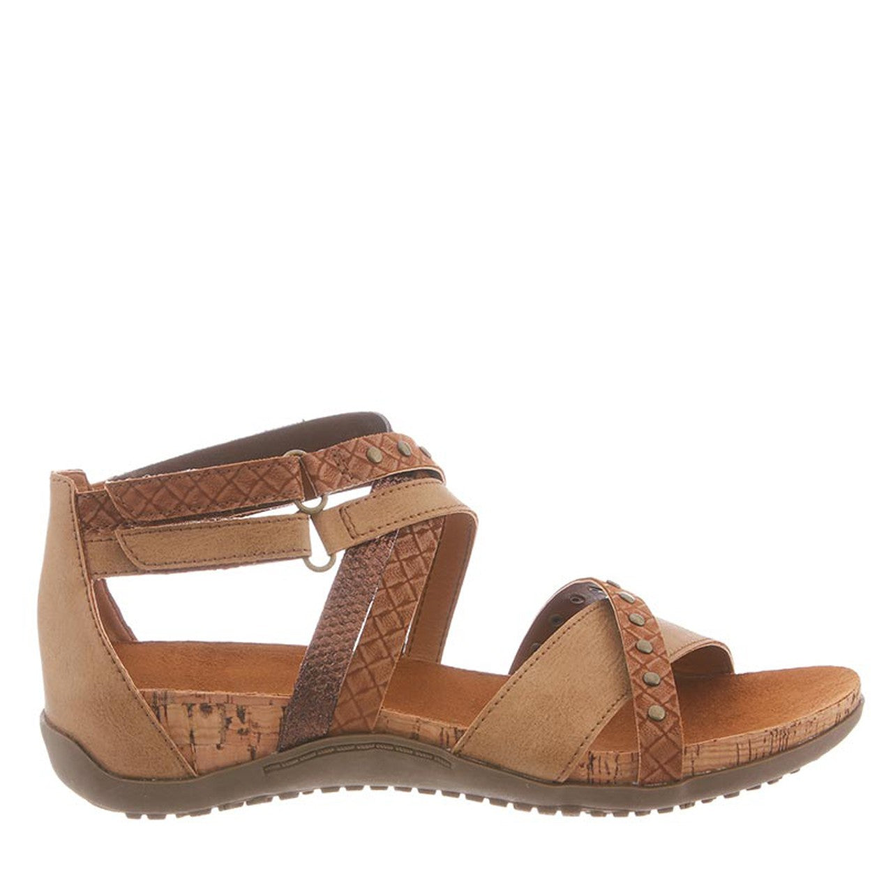 Bearpaw JULIANNA II Women's Sandals - 2670W - Tan - side view 2