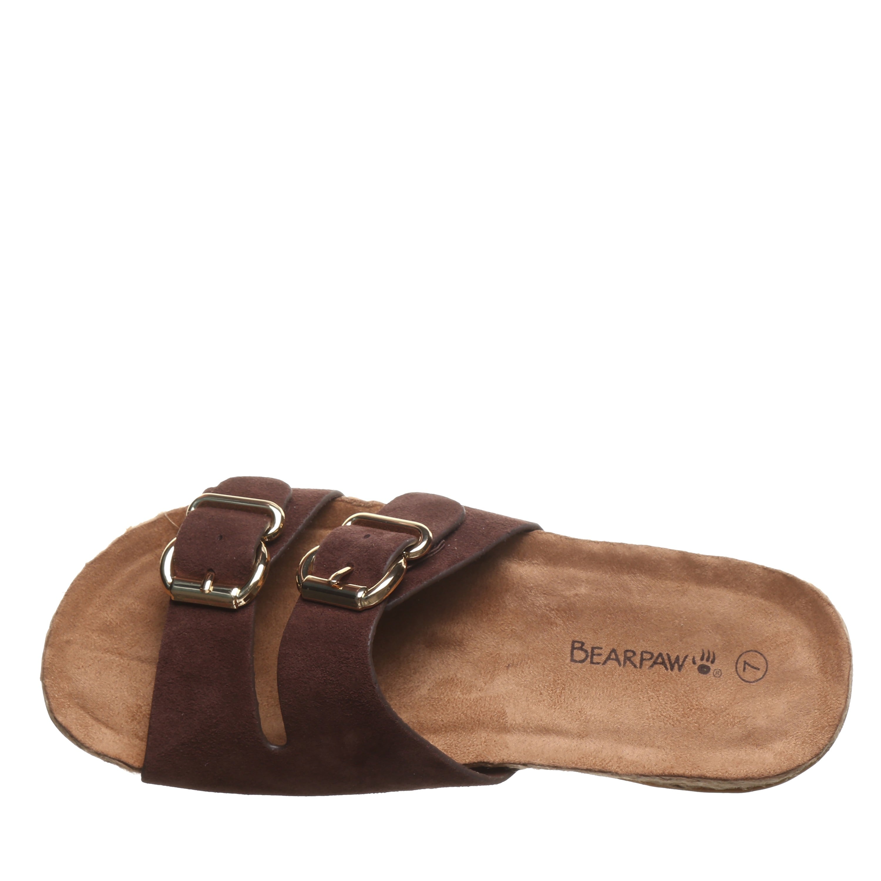 Bearpaw Jackie Women's Sandals - 3433W - Chickory - top view