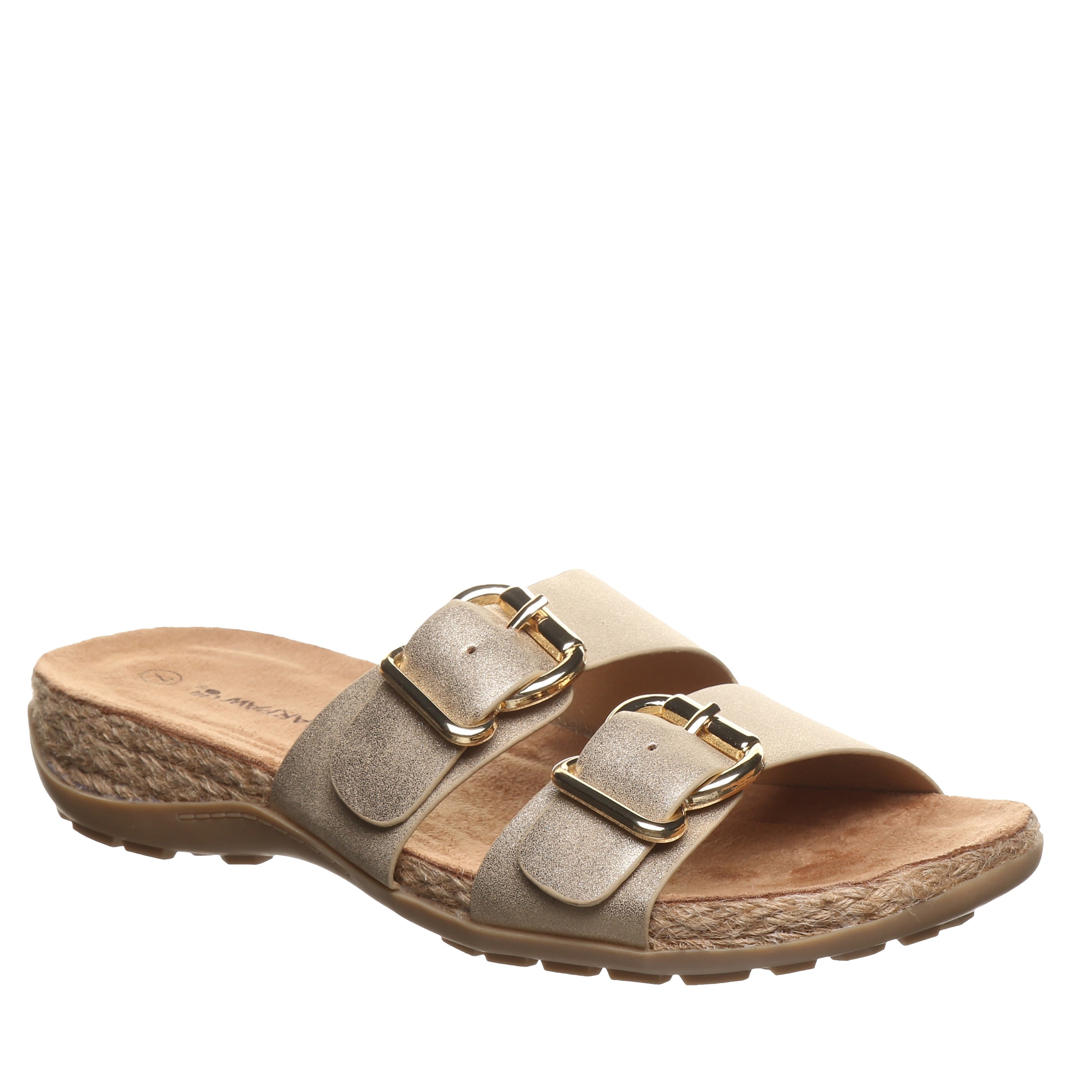 Bearpaw Jackie Women's Comfort Sandals - 3433w in Gold