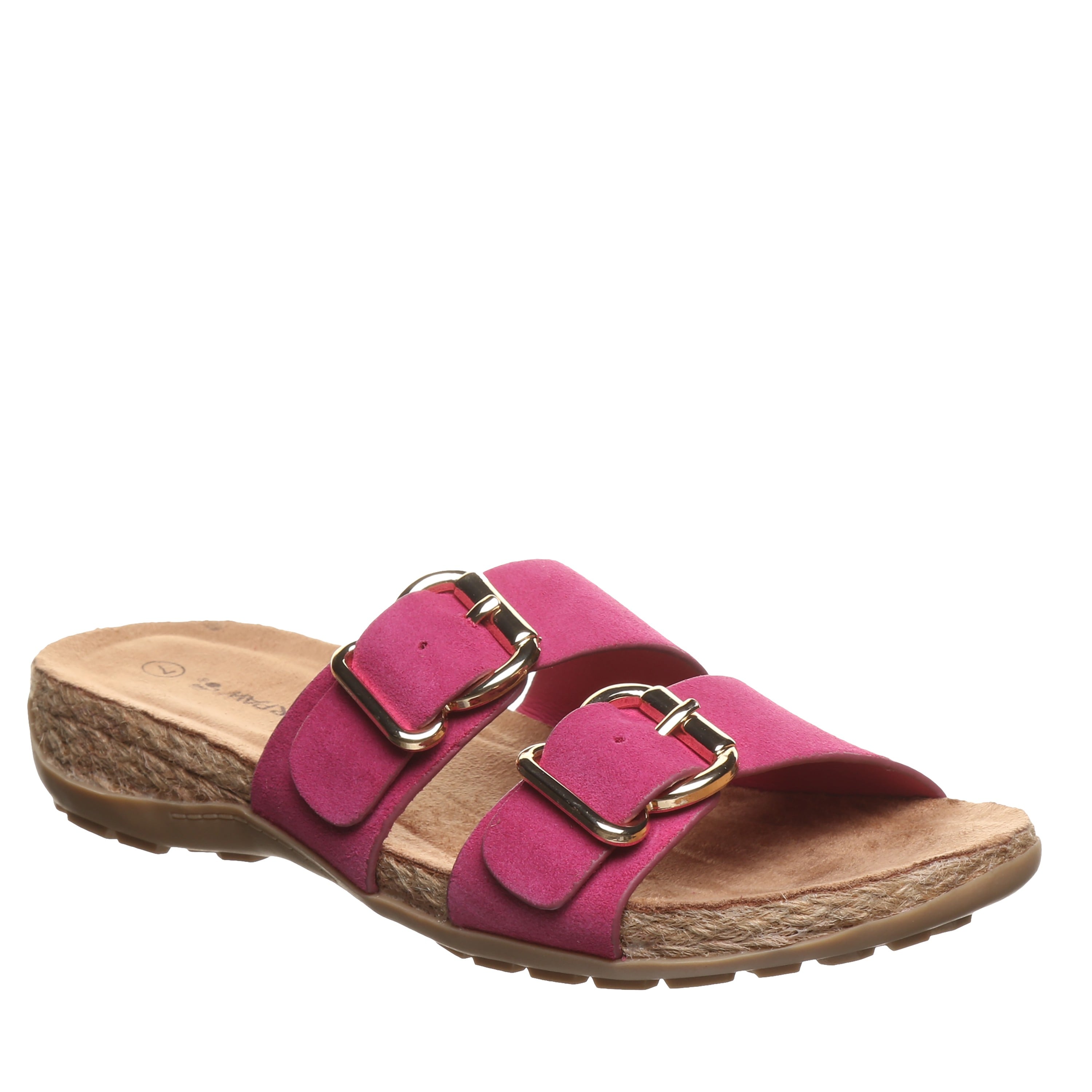 Bearpaw Jackie Women's Comfort Sandals - 3433w in Raspberry