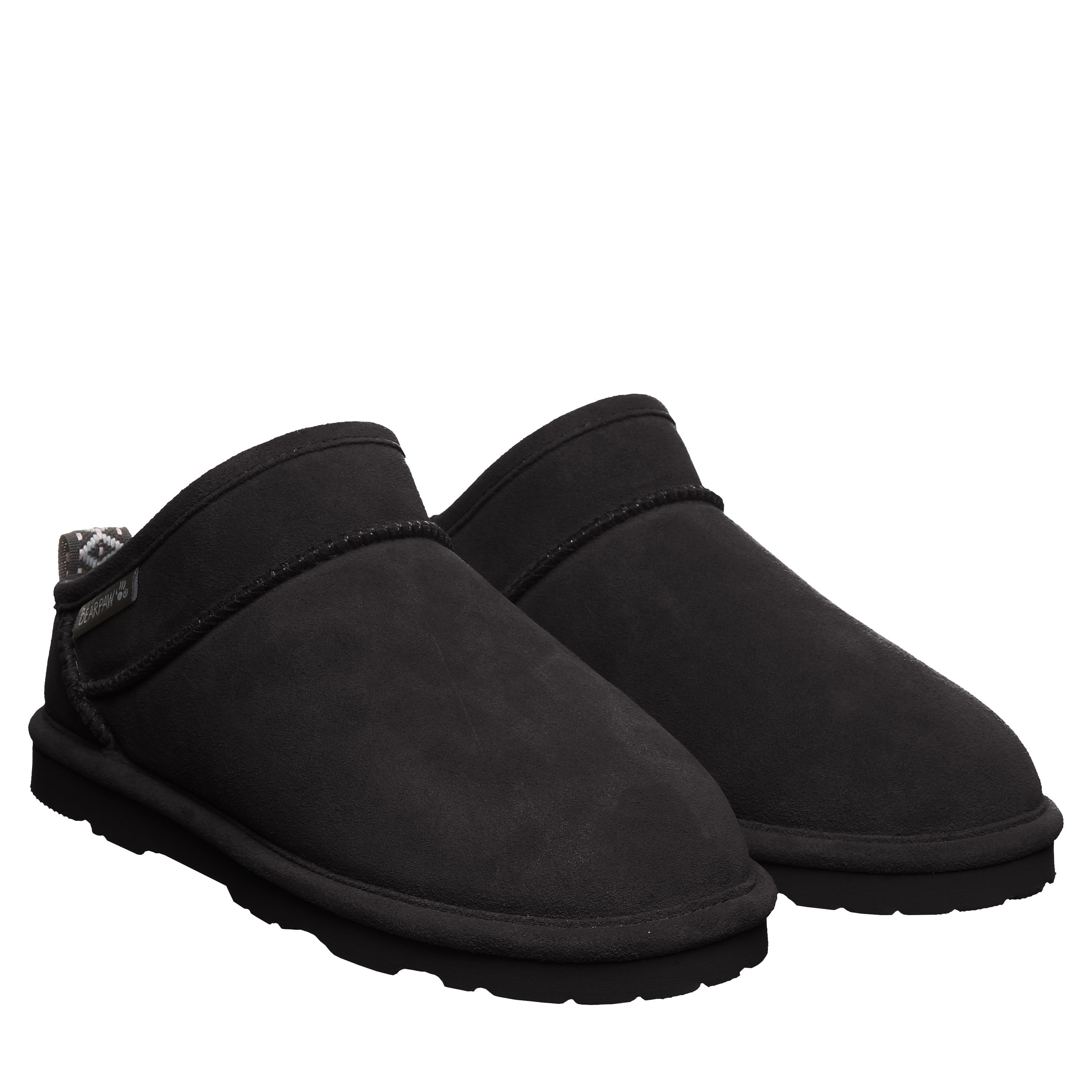 Bearpaw KAM Women's Slippers - 3333W - Black - pair view
