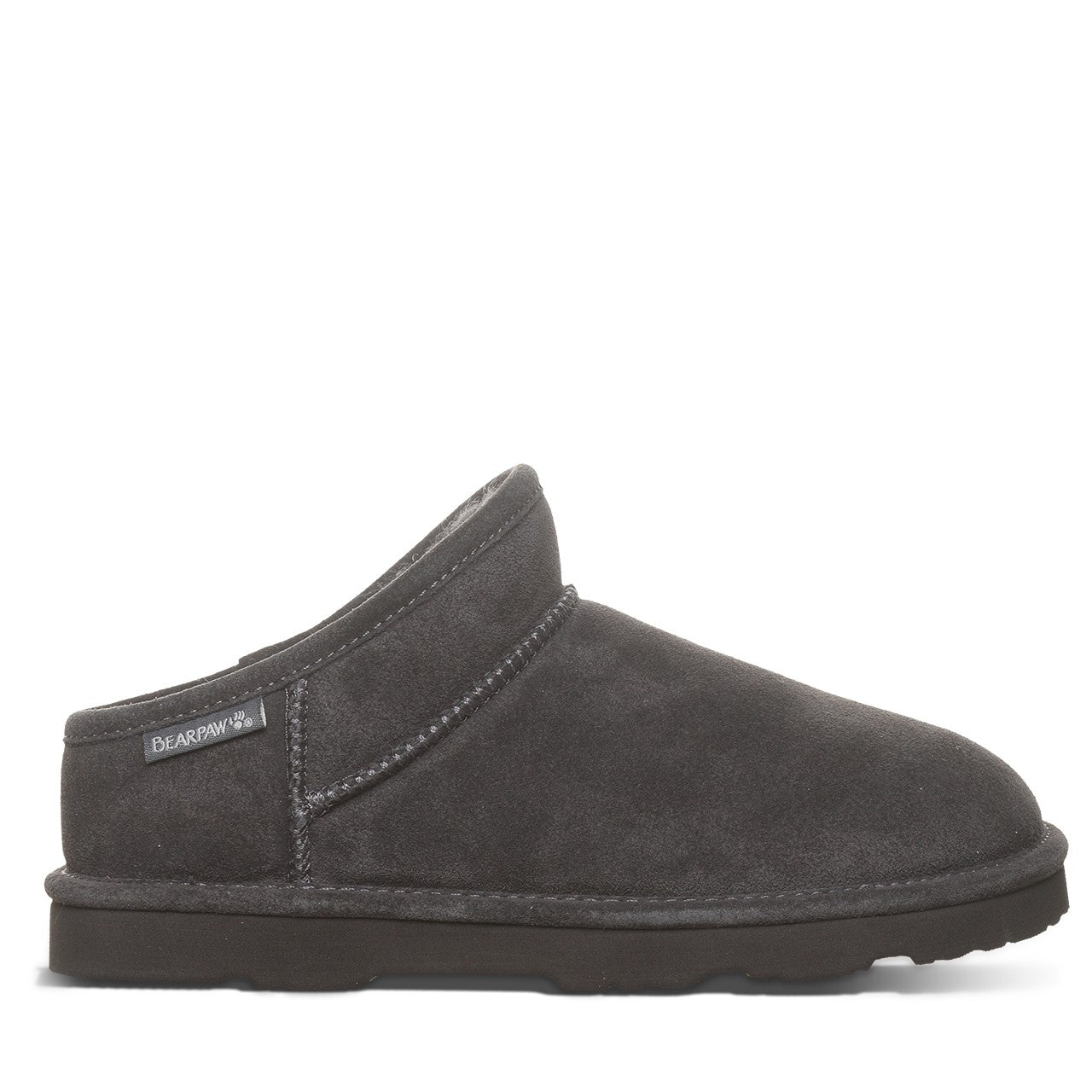 Bearpaw KAMALA Women's Slippers - 3161W - Graphite - side view 2