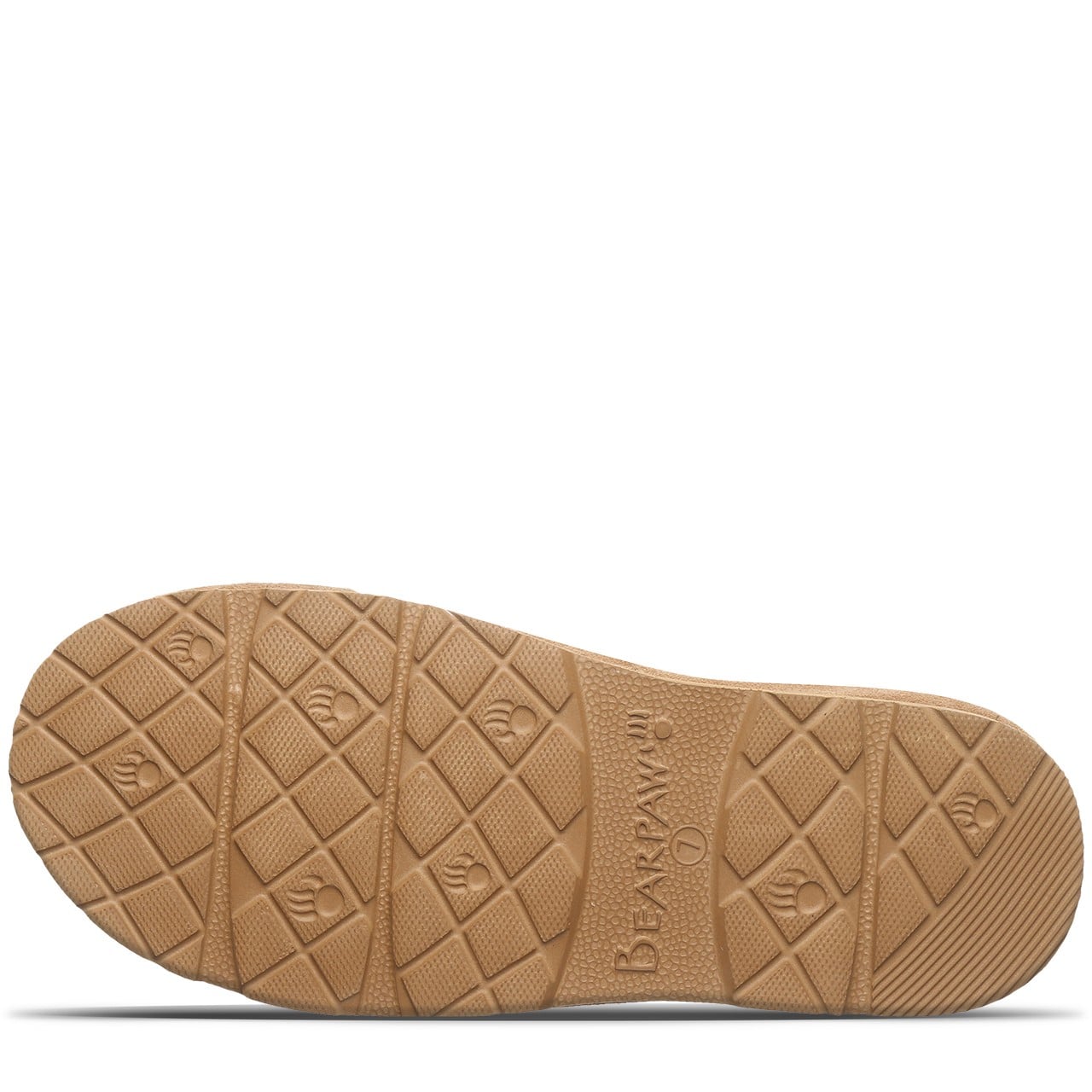 Bearpaw KAMALA Women's Slippers - 3161W - Iced Coffee - bottom view