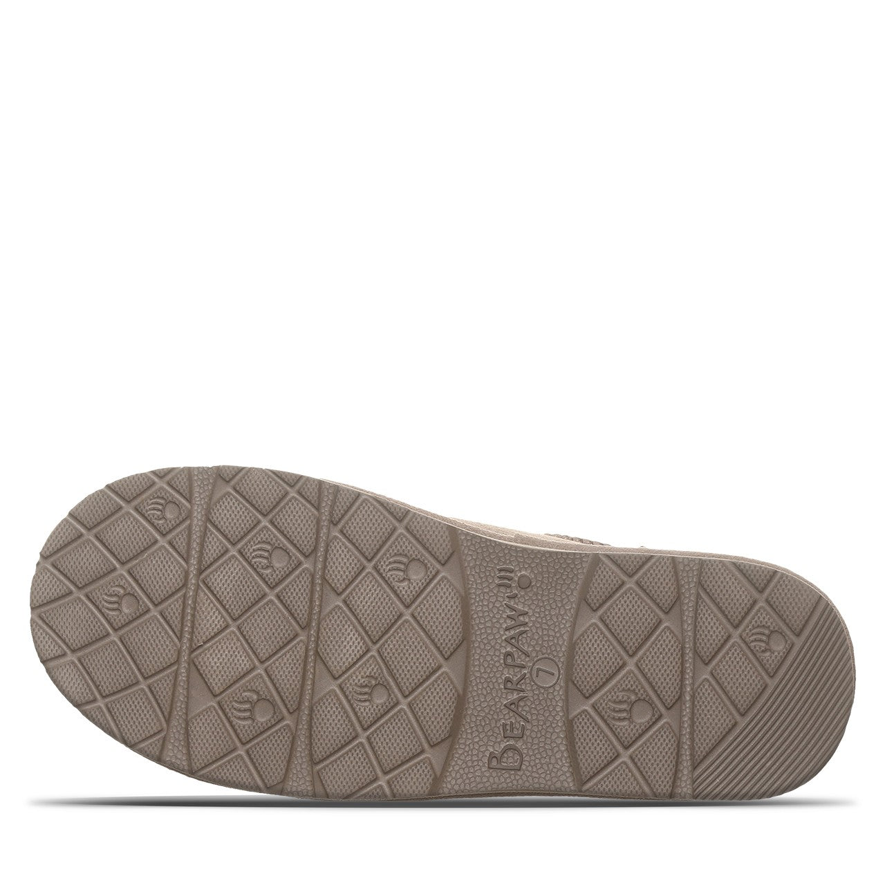 Bearpaw KAMALA Women's Slippers - 3161W - Mushroom - bottom view
