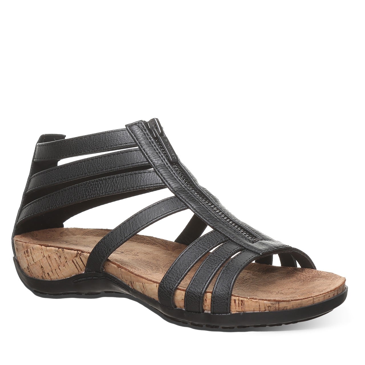 Bearpaw Layla Ii Women's Cushioned Comfort Sandals in Black