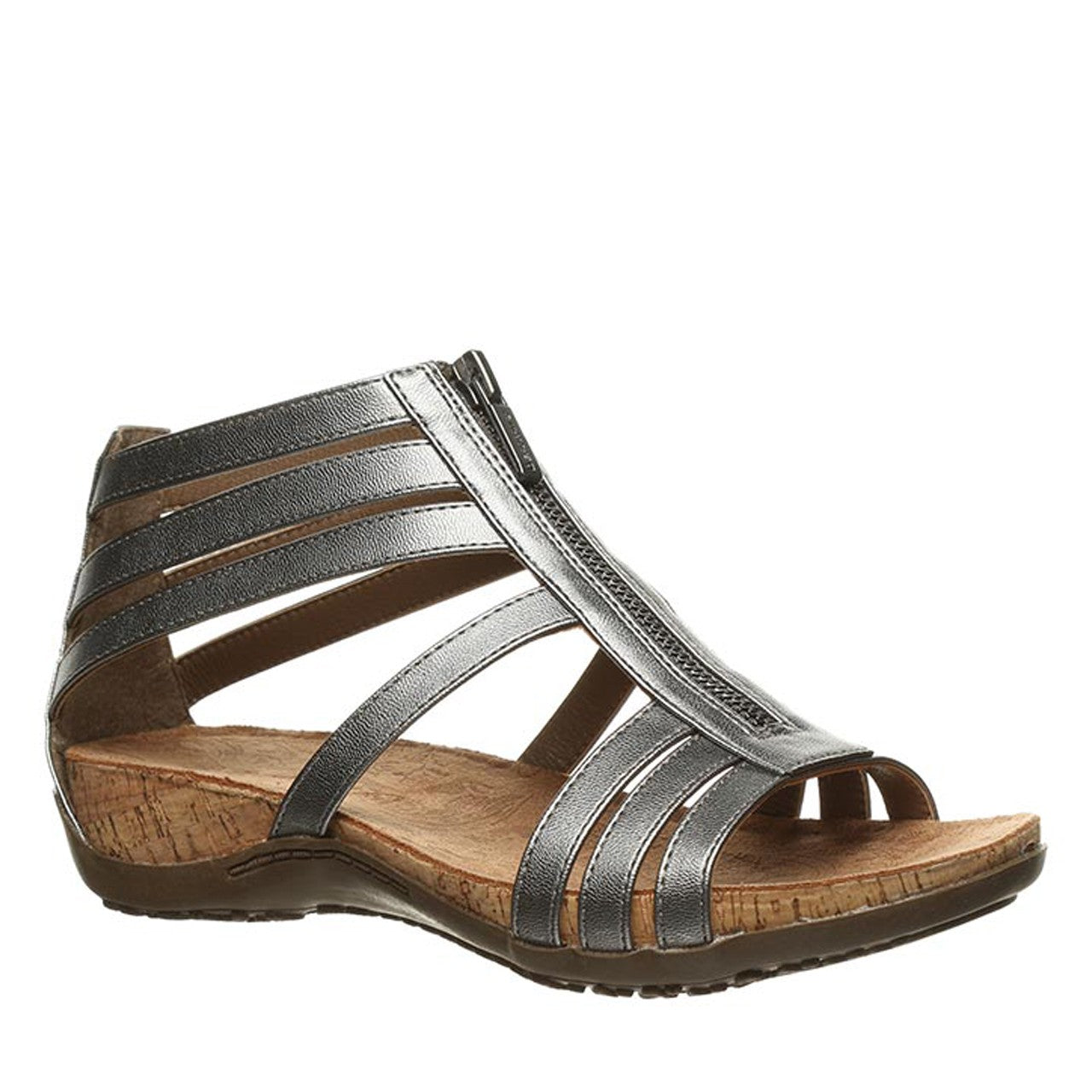 Bearpaw Layla Ii Women's Cushioned Comfort Sandals in Gunmetal