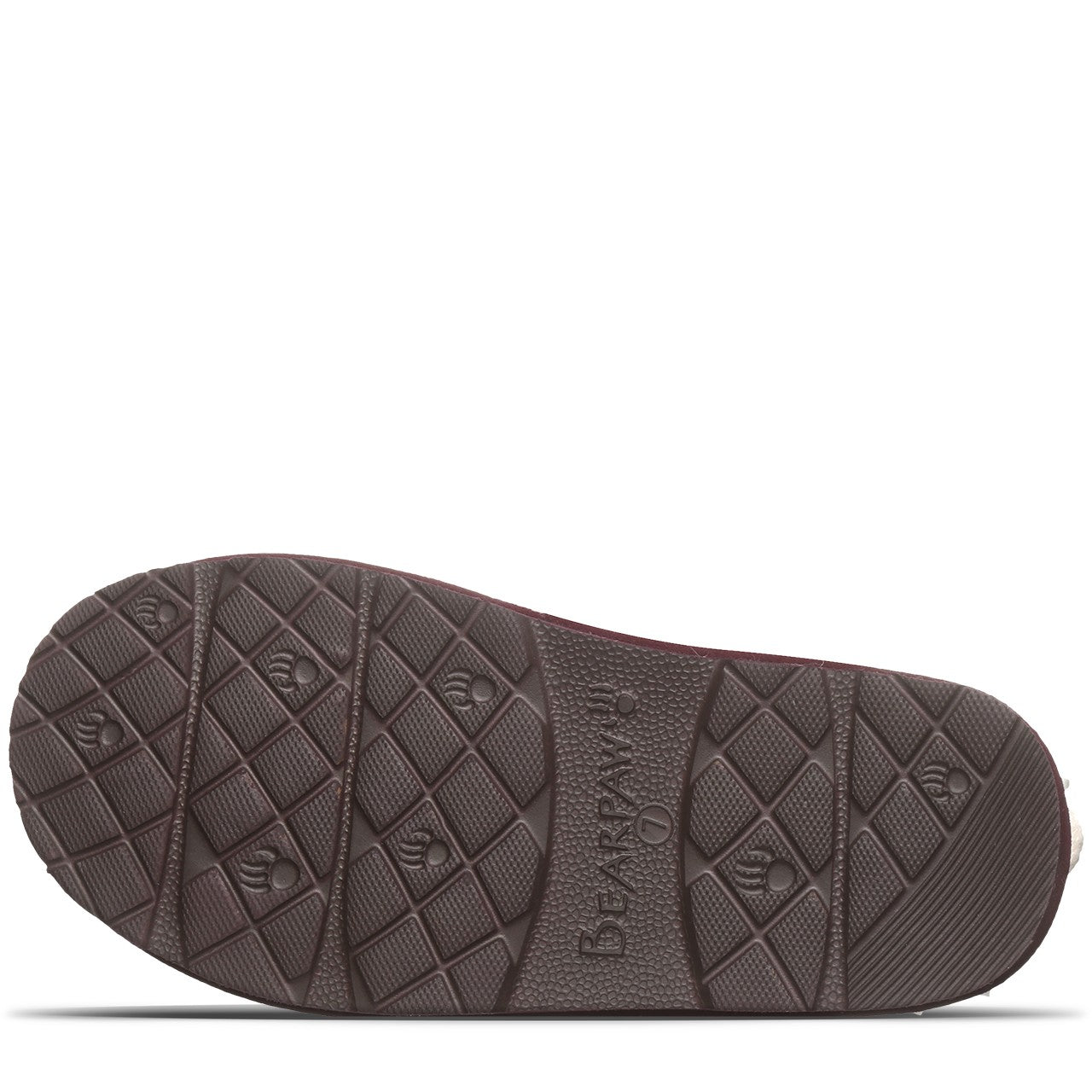 Bearpaw LOKI II Women's Slippers - 671W - Eggplant - bottom view