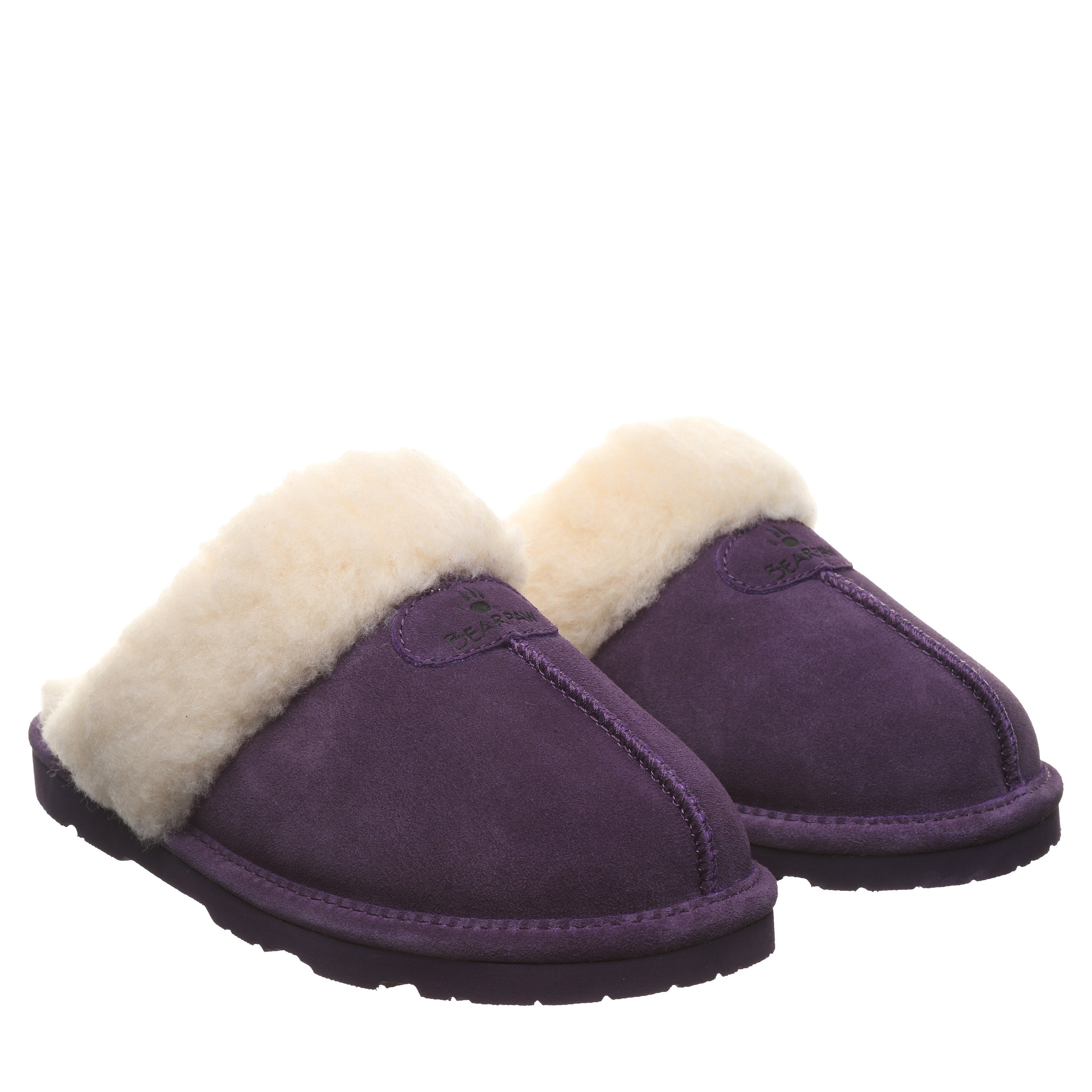 Bearpaw LOKI II Women's Slippers - 671W - Gothic Grape - pair view