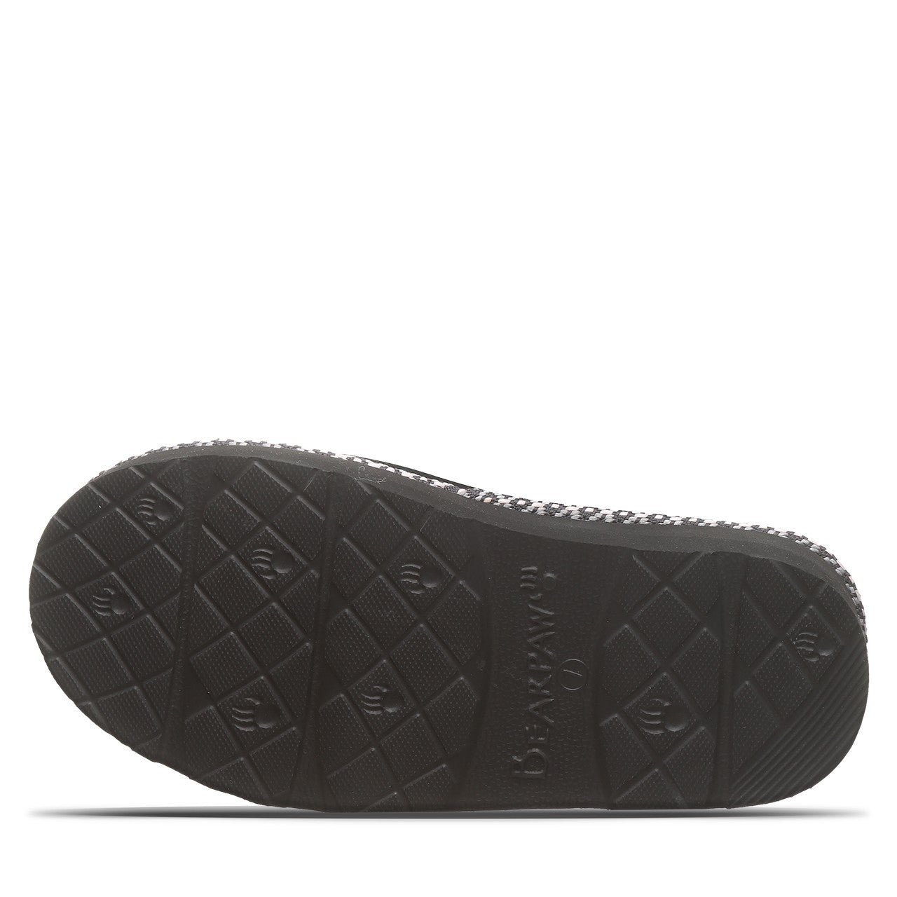Bearpaw LOKI PLATFORM LO DECO Women's Slippers - 3191W - Black - bottom view