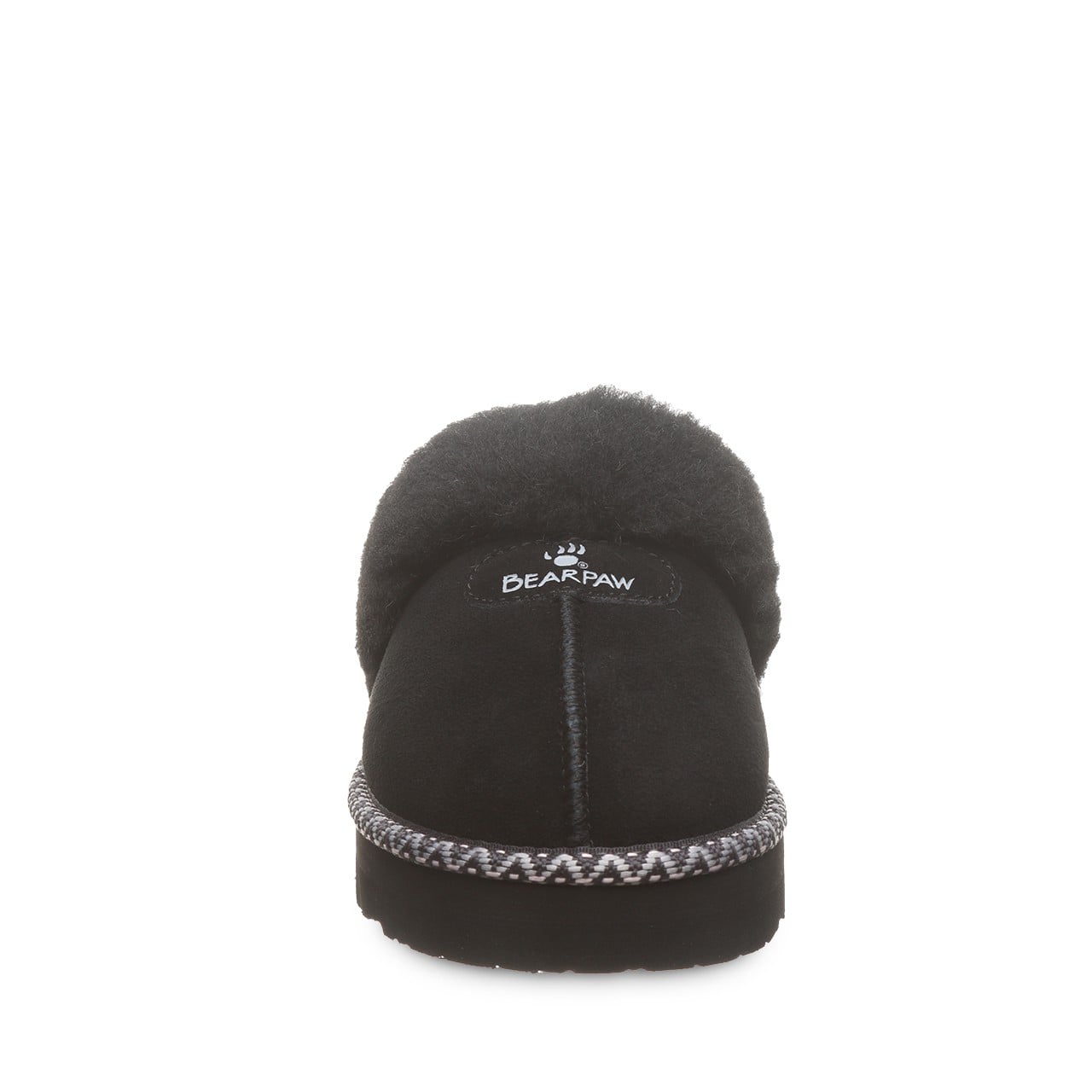 Bearpaw LOKI PLATFORM LO DECO Women's Slippers - 3191W - Black - front view