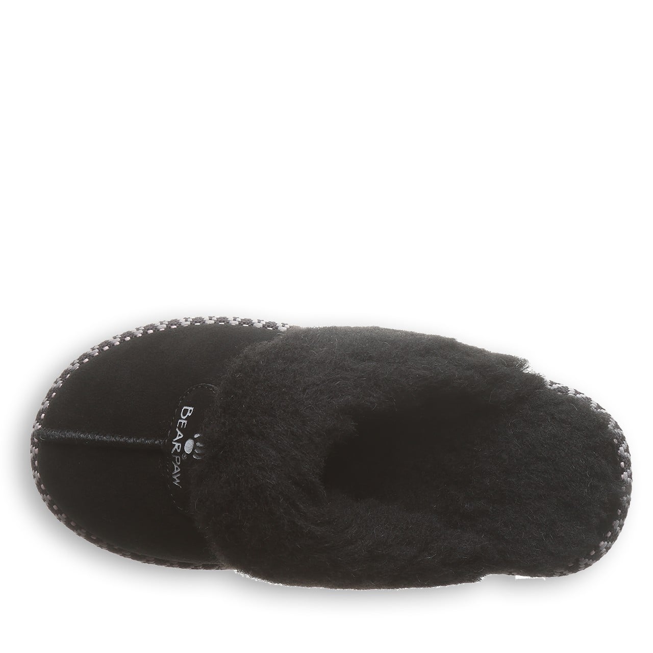 Bearpaw LOKI PLATFORM LO DECO Women's Slippers - 3191W - Black - top view
