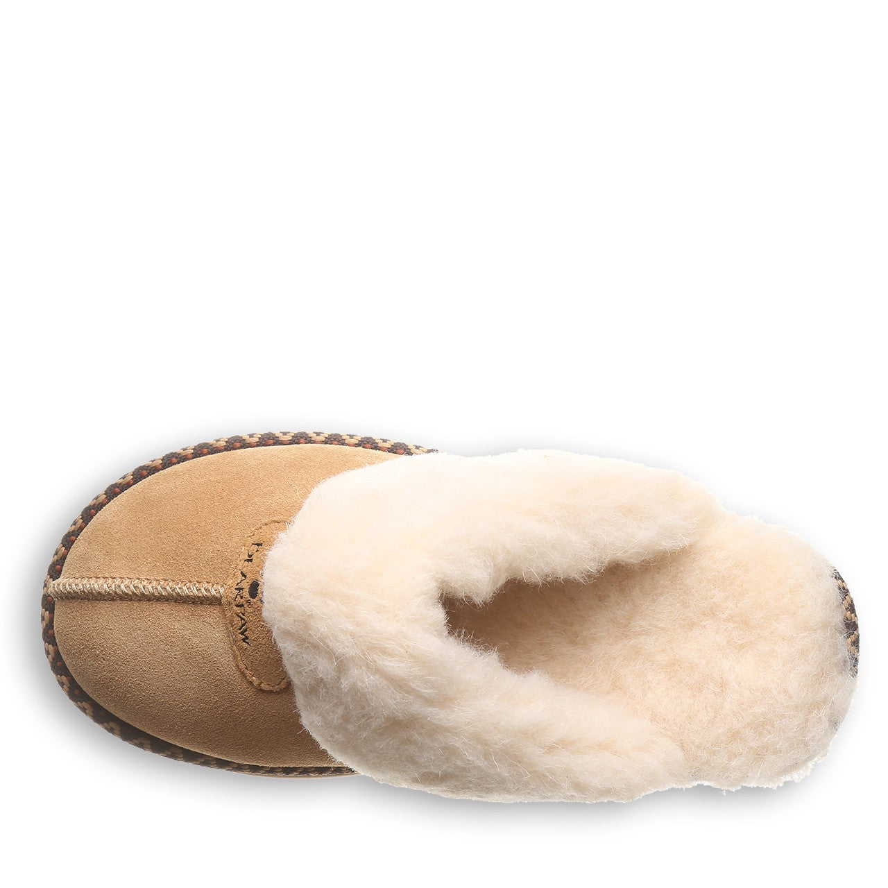 Bearpaw LOKI PLATFORM LO DECO Women's Slippers - 3191W - Iced Coffee Solid - top view