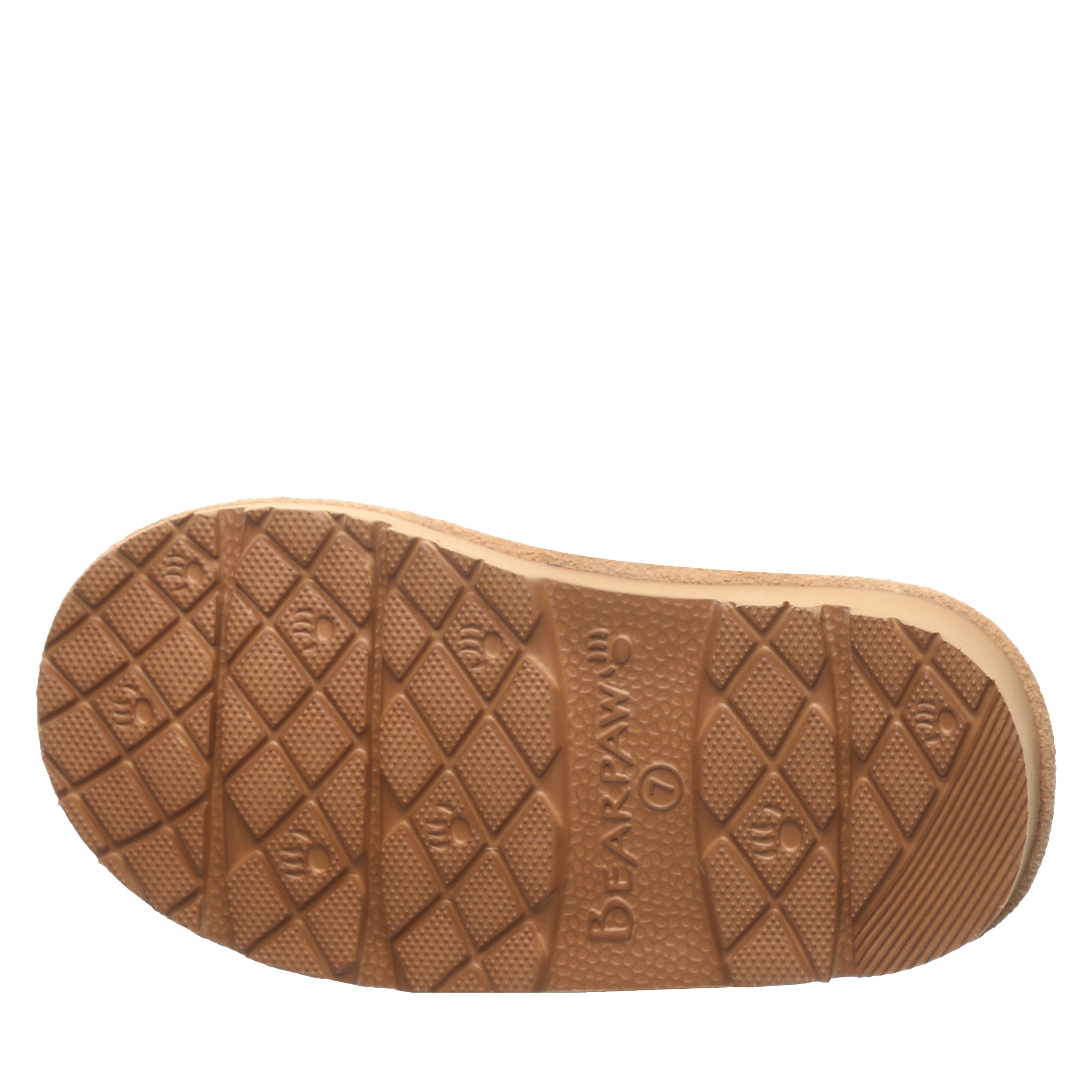 Bearpaw LOKI TODDLER Toddler's Slippers - 671T - Iced Coffee - bottom view
