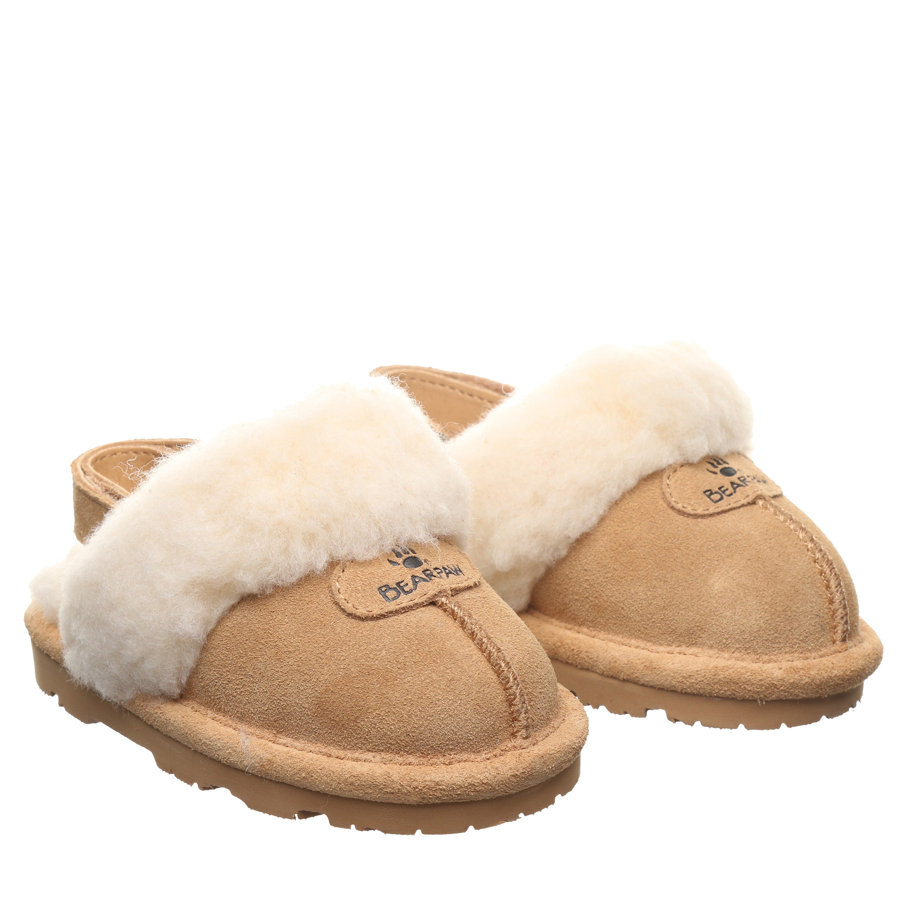 Bearpaw LOKI TODDLER Toddler's Slippers - 671T - Iced Coffee - pair view