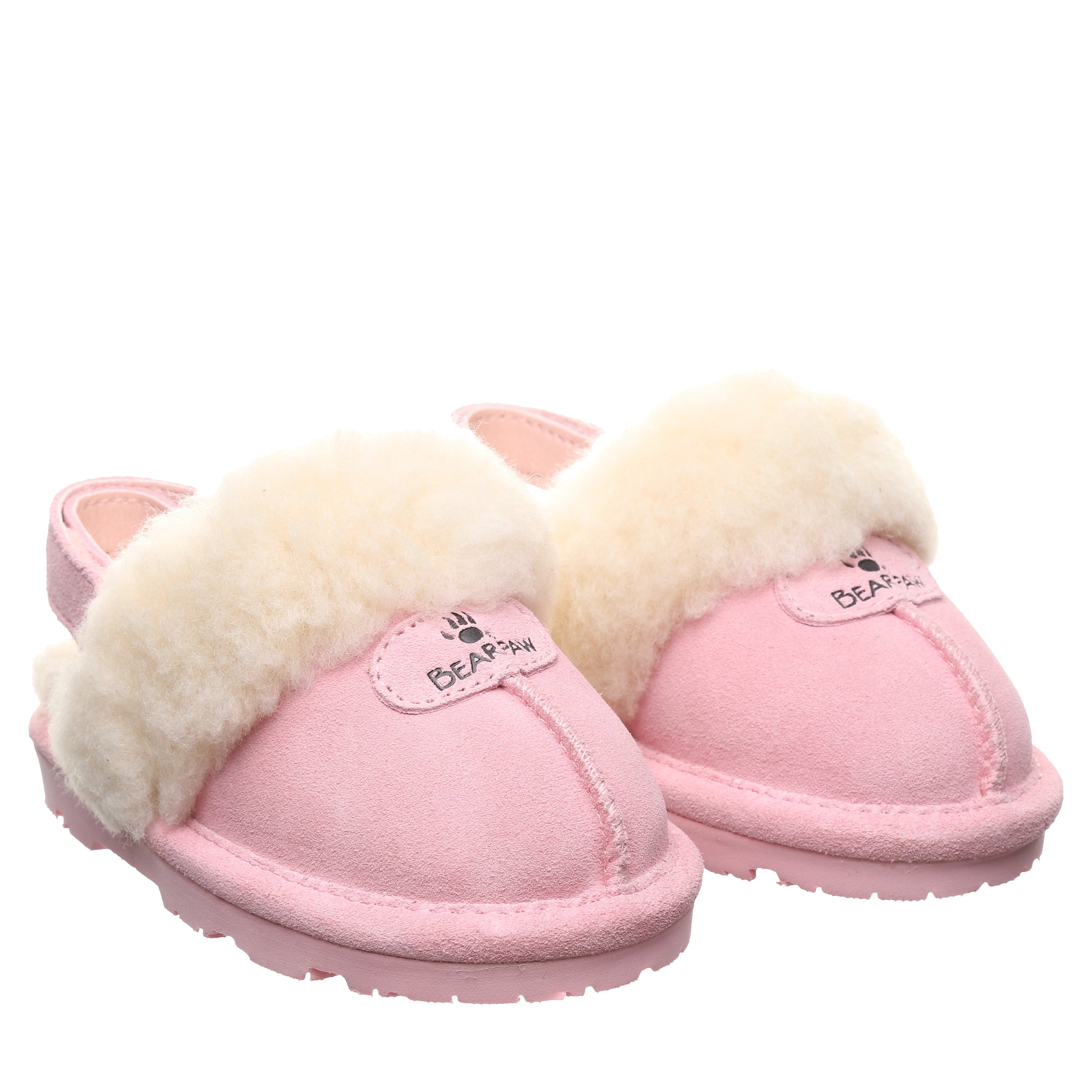 Bearpaw LOKI TODDLER Toddler's Slippers - 671T - Prism Pink - pair view