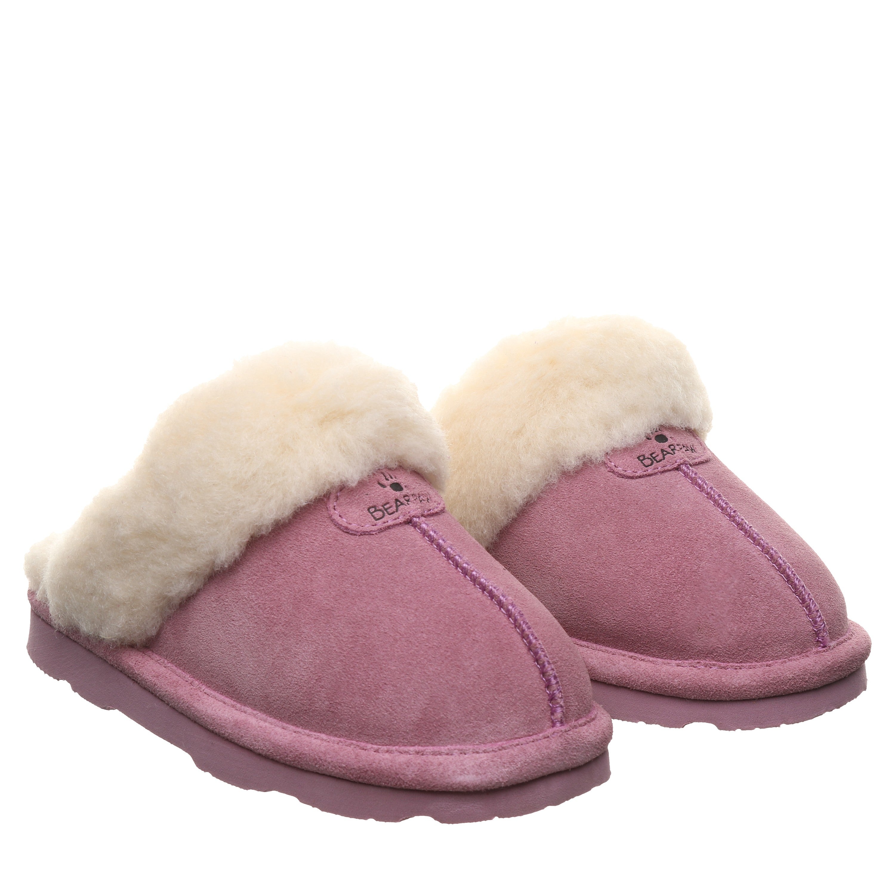 Bearpaw LOKI YOUTH Youth's Slippers - 671Y - Dusky Orchid - pair view
