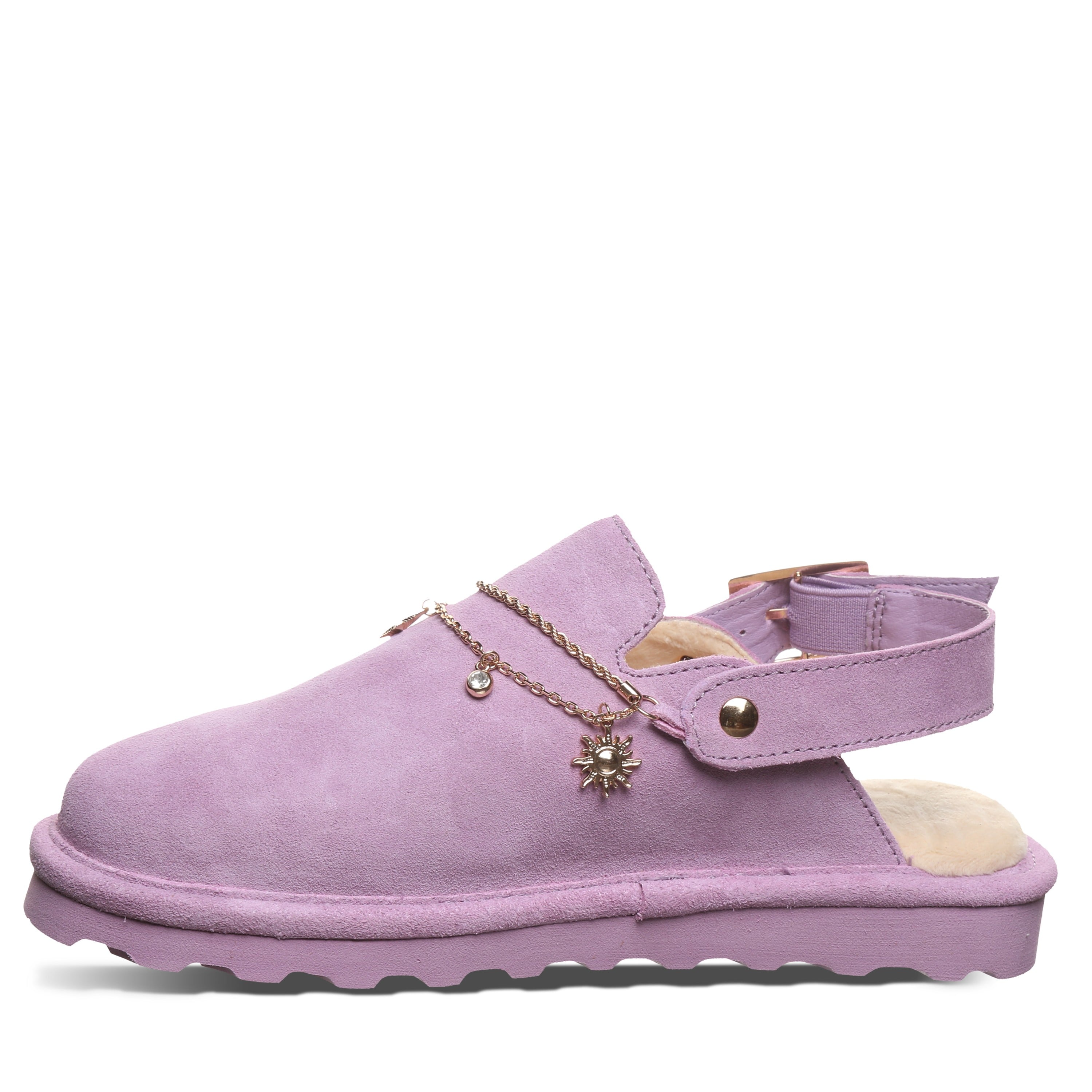 Bearpaw Lexi Women's Slippers - 3438W - Lavender Mist - side view