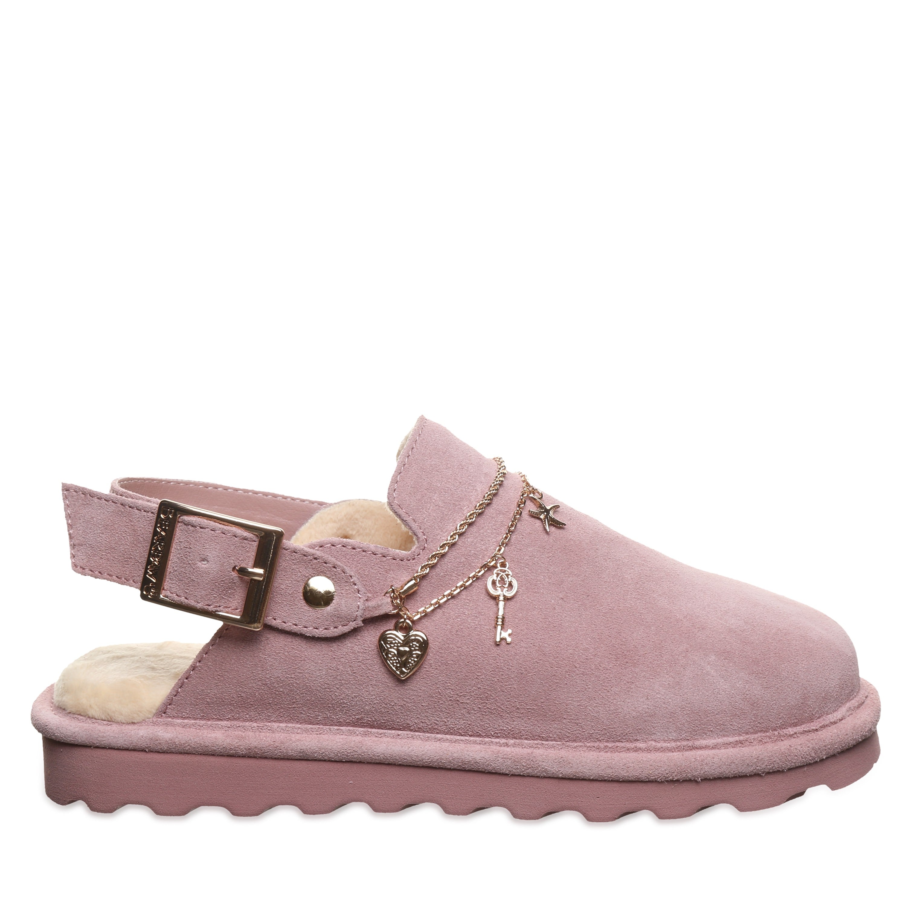 Bearpaw Lexi Women's Slippers - 3438W - Peony - side view 2