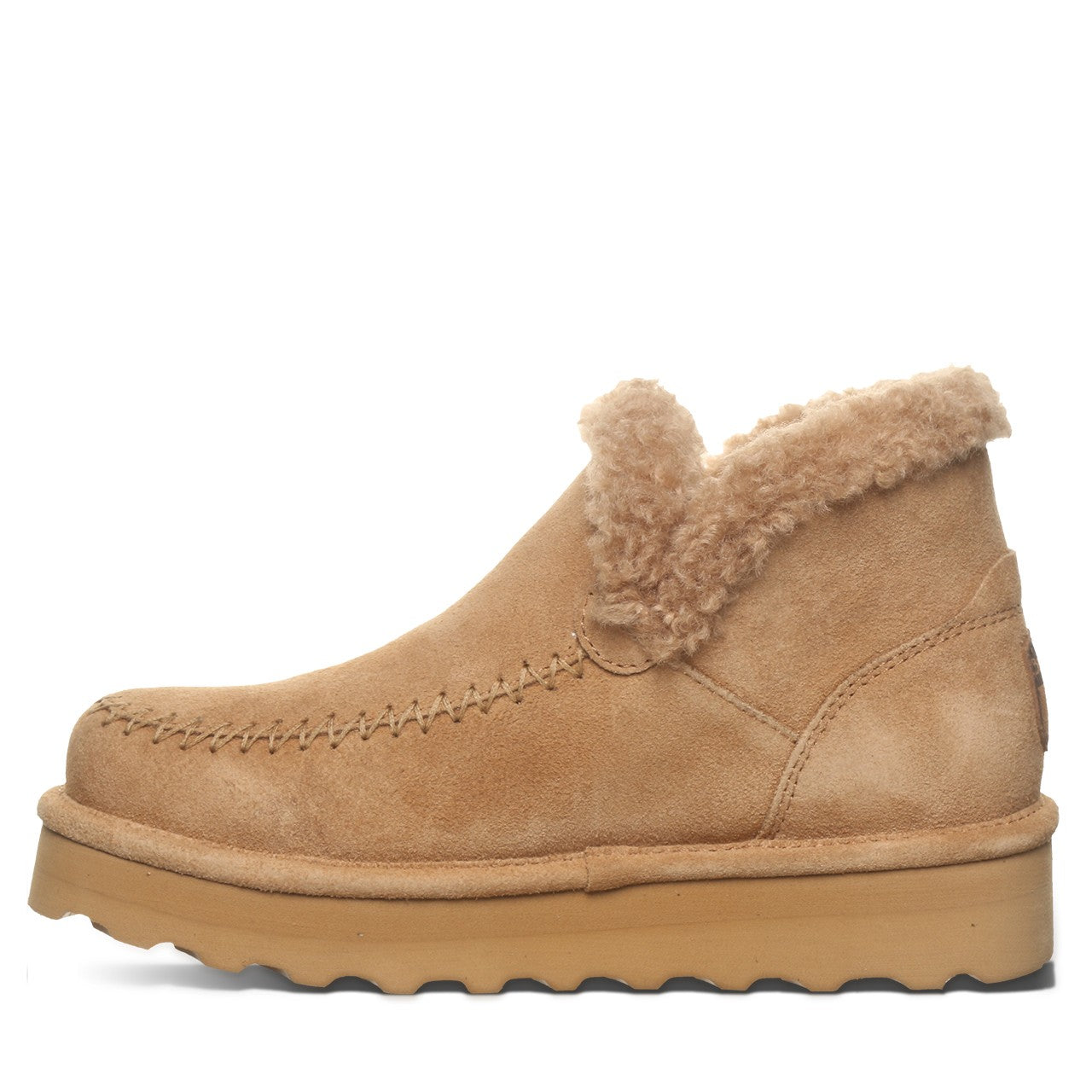 Bearpaw MAEVE PLATFORM LO Women's Boots - 3120W - Iced Coffee Solid - side view