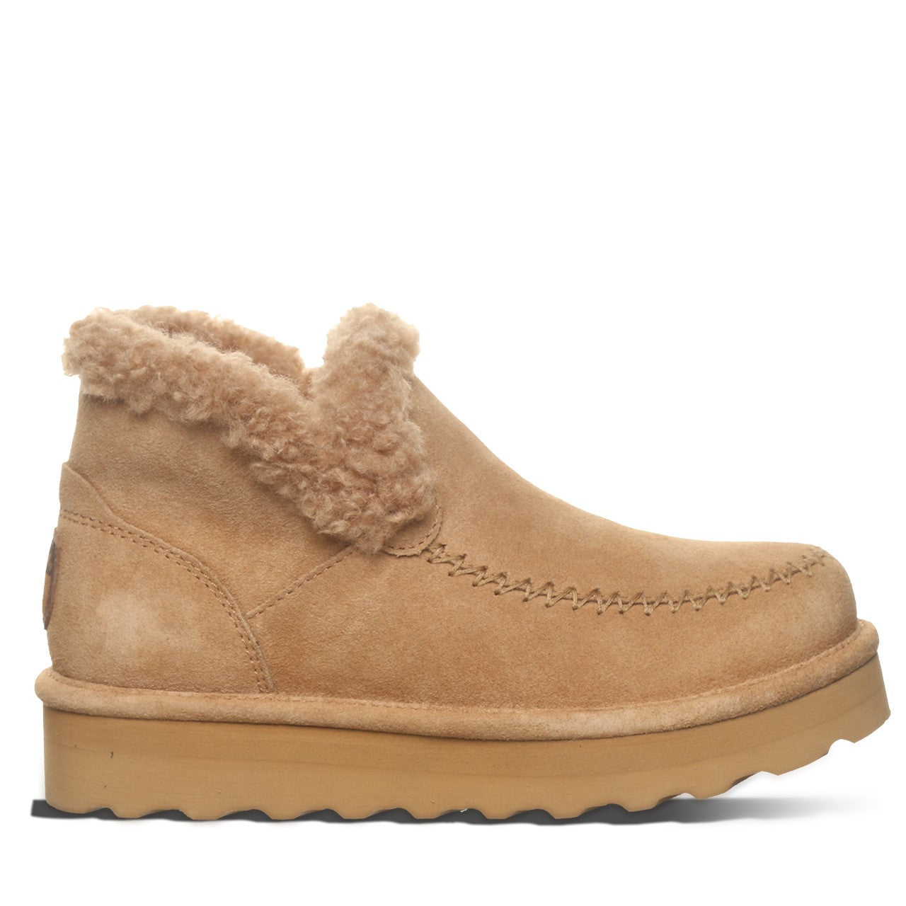 Bearpaw MAEVE PLATFORM LO Women's Boots - 3120W - Iced Coffee Solid - side view 2