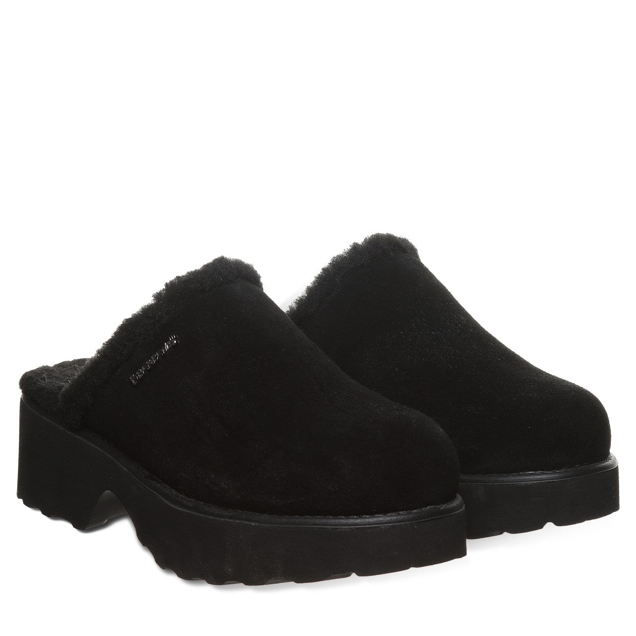 Bearpaw MARNIE Women's Slippers - 3291W - Black - pair view