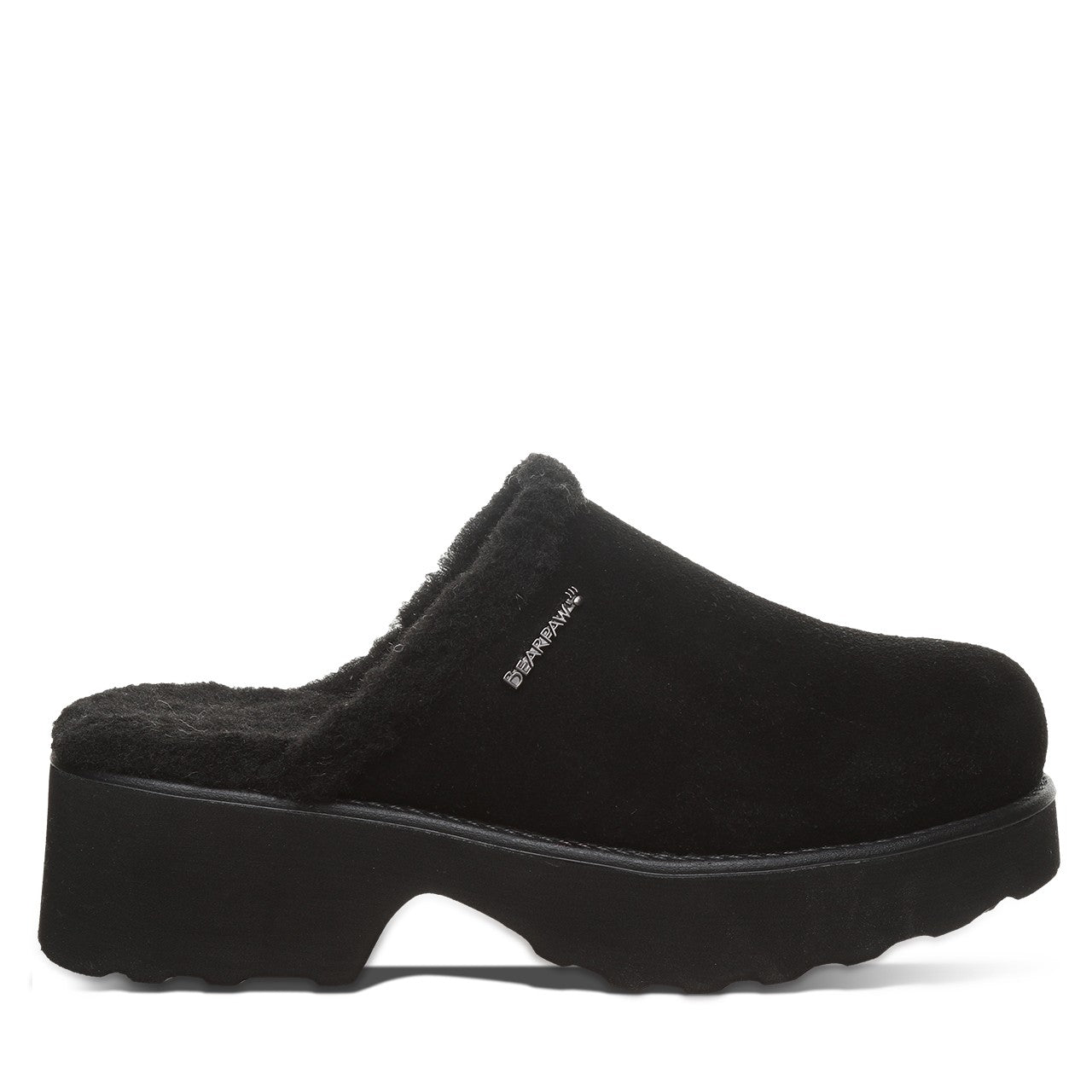 Bearpaw MARNIE Women's Slippers - 3291W - Black - side view 2
