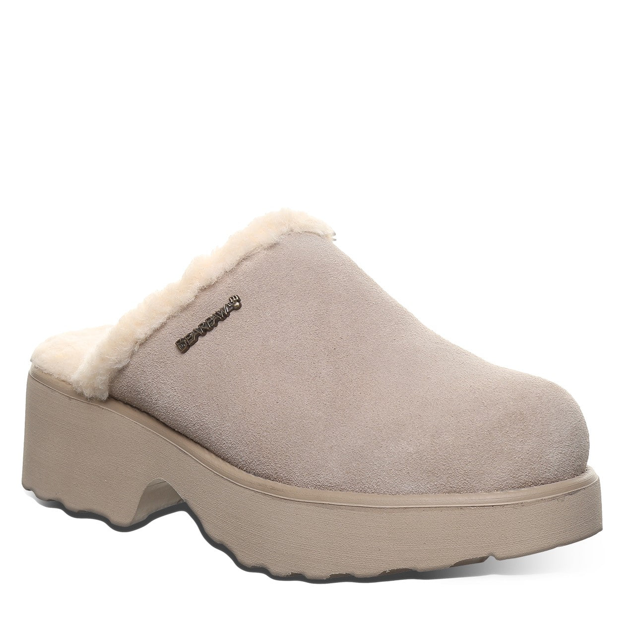 Bearpaw Marnie Women's Slippers - 3291w Cozy Slip-on Comfort Clogs in Mushroom